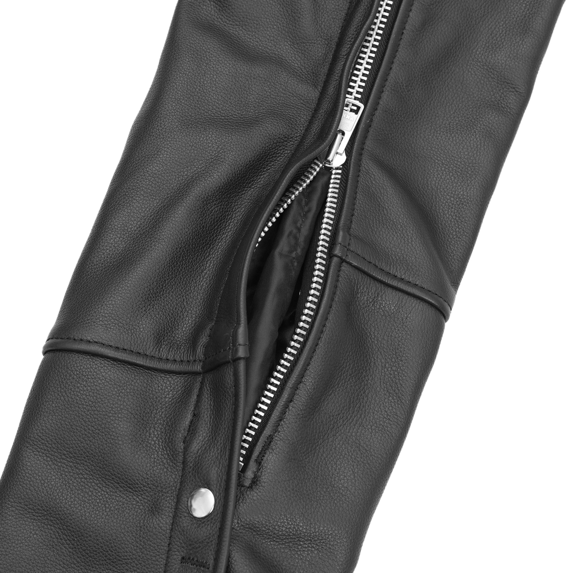 Galvon™ Unisex leather motorcycle chaps
