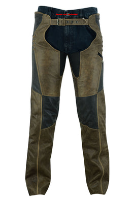 Trench Women’s Leather Motorcycle Chaps