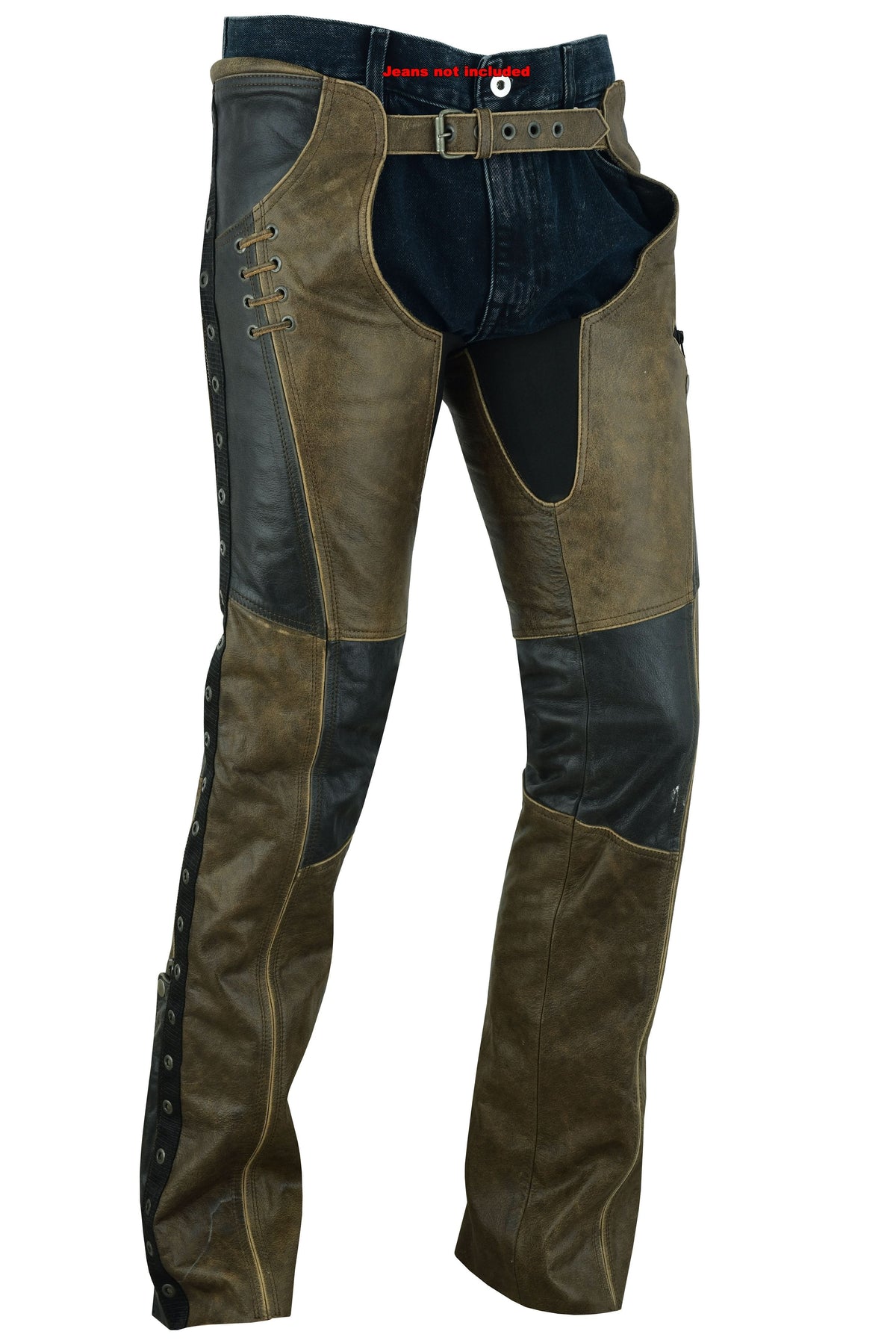 Trench Women’s Leather Motorcycle Chaps