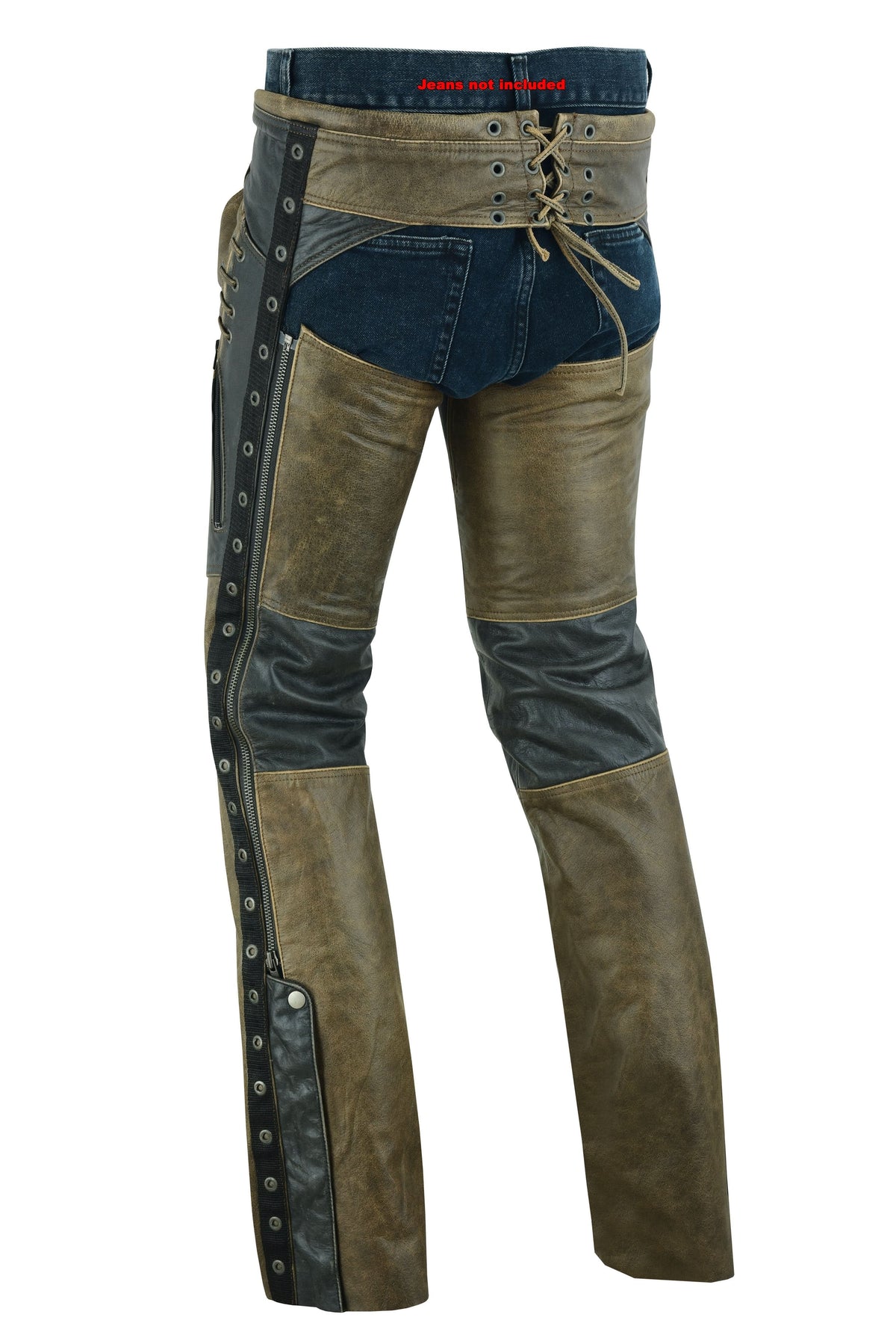 Trench Women’s Leather Motorcycle Chaps