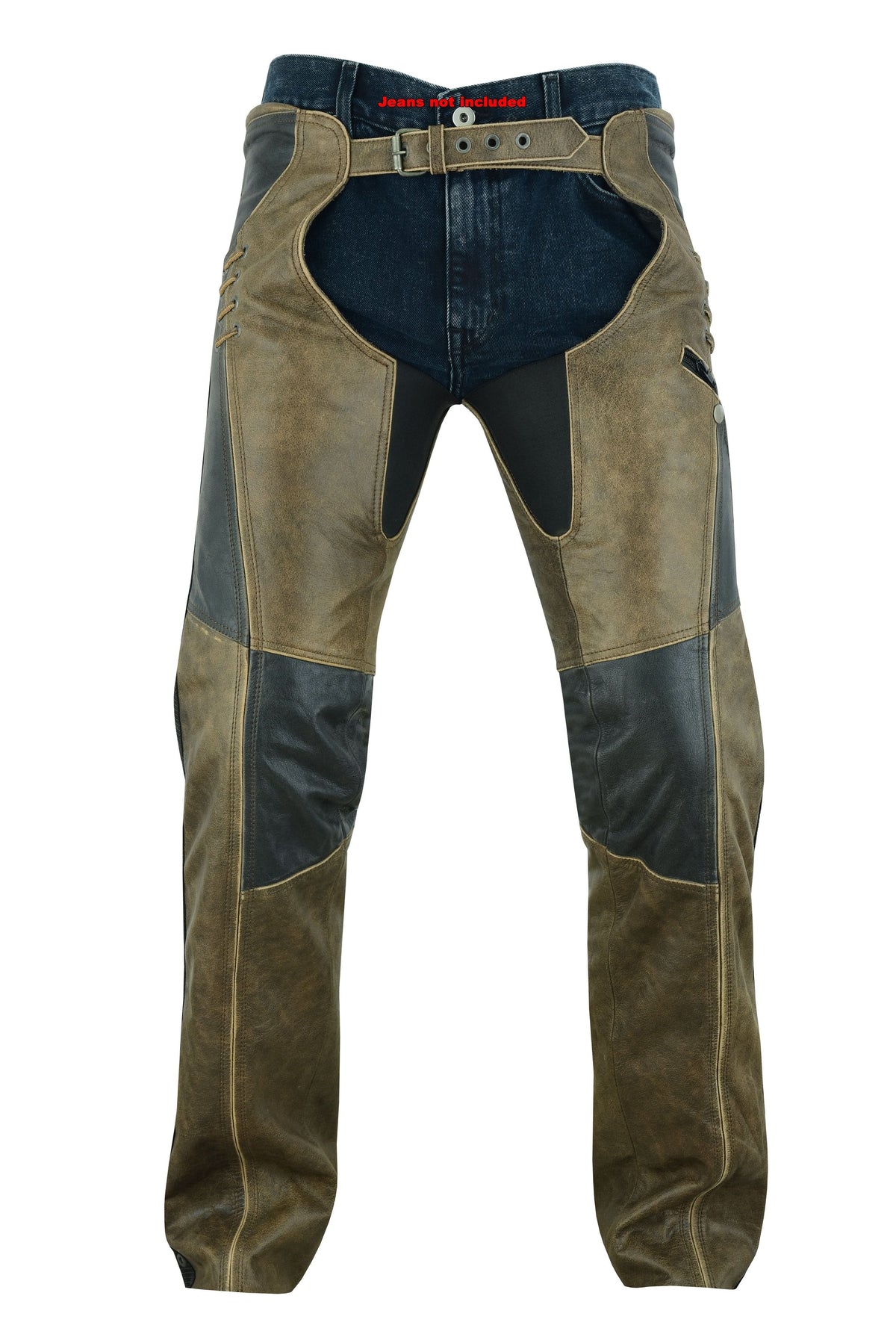 Trench Women’s Leather Motorcycle Chaps