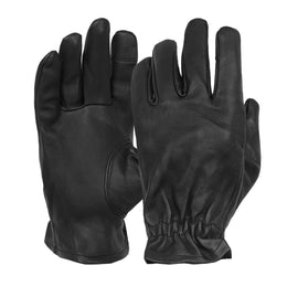 Dark Horn™ Men's leather  gloves – Black