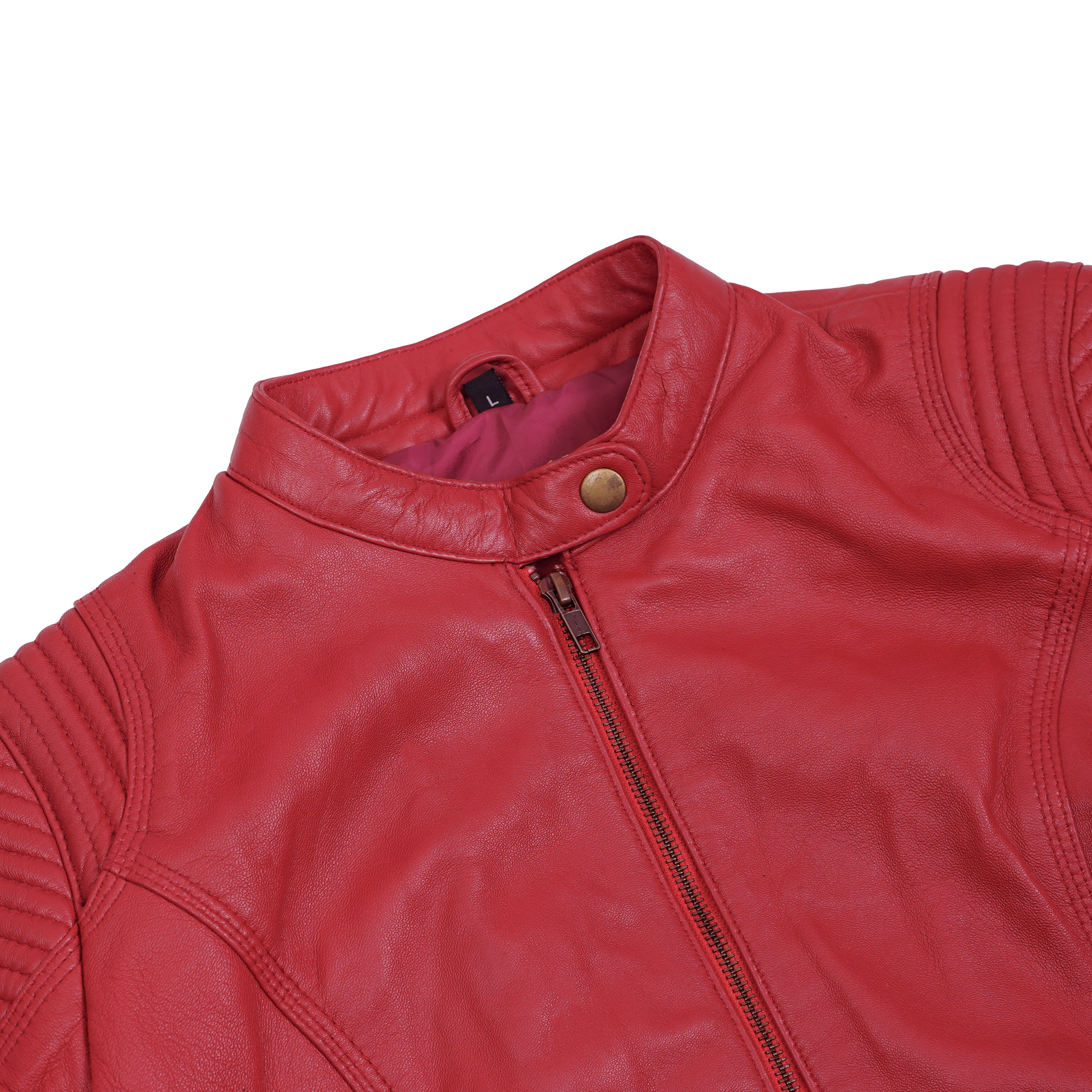 Scarlet Rider™ Women's Leather Motorcycle Jacket