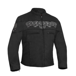 SkullShift™ Men's Textile Motorcycle Jacket