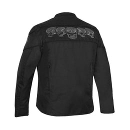 SkullShift™ Men's Textile Motorcycle Jacket