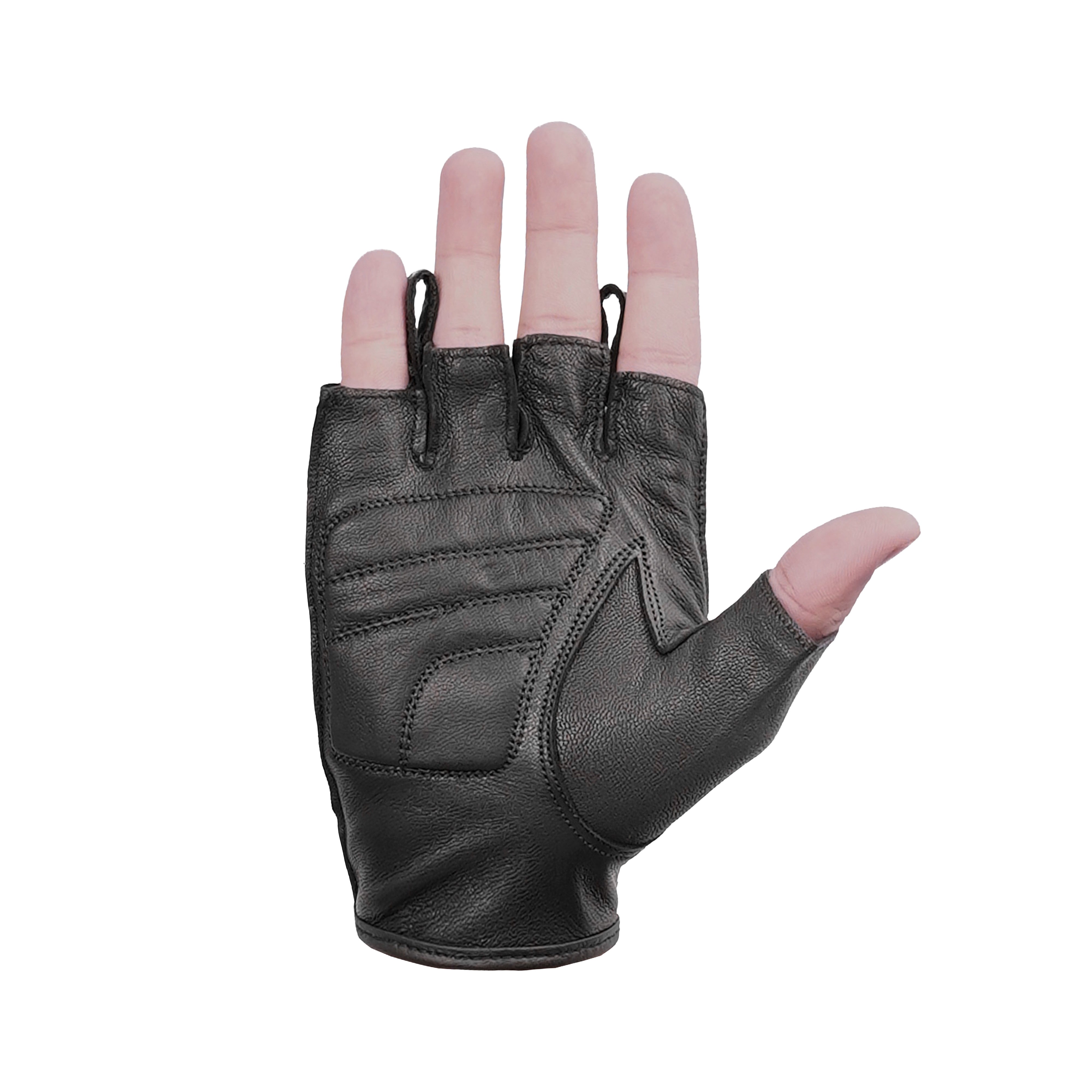 PerfoMax™  Men's  leather Fingerless gloves