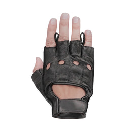PerfoMax™  Men's  leather Fingerless gloves