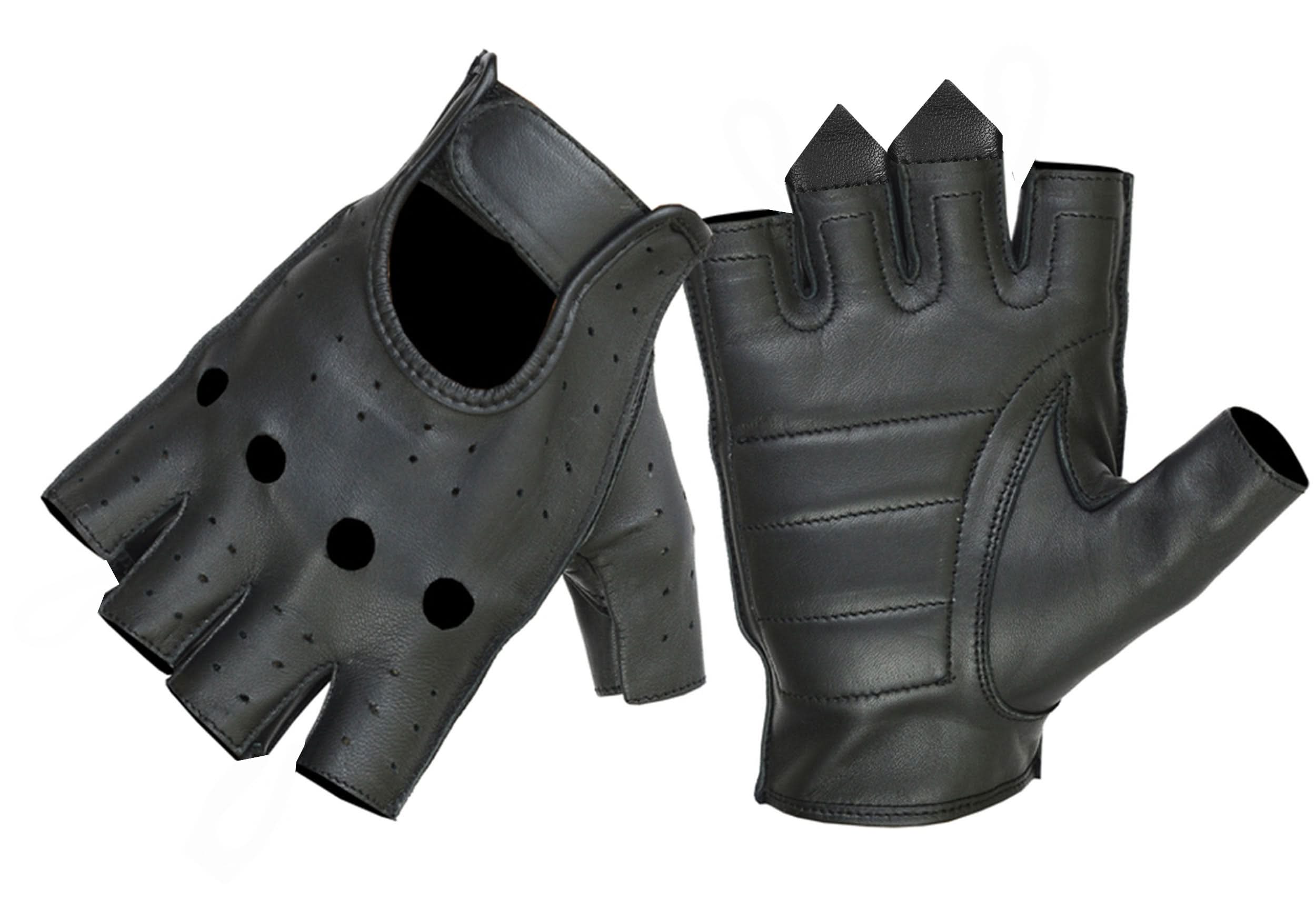 Aroso Men's leather Fingerless gloves Men's Fingerless Gloves Renegade Classics