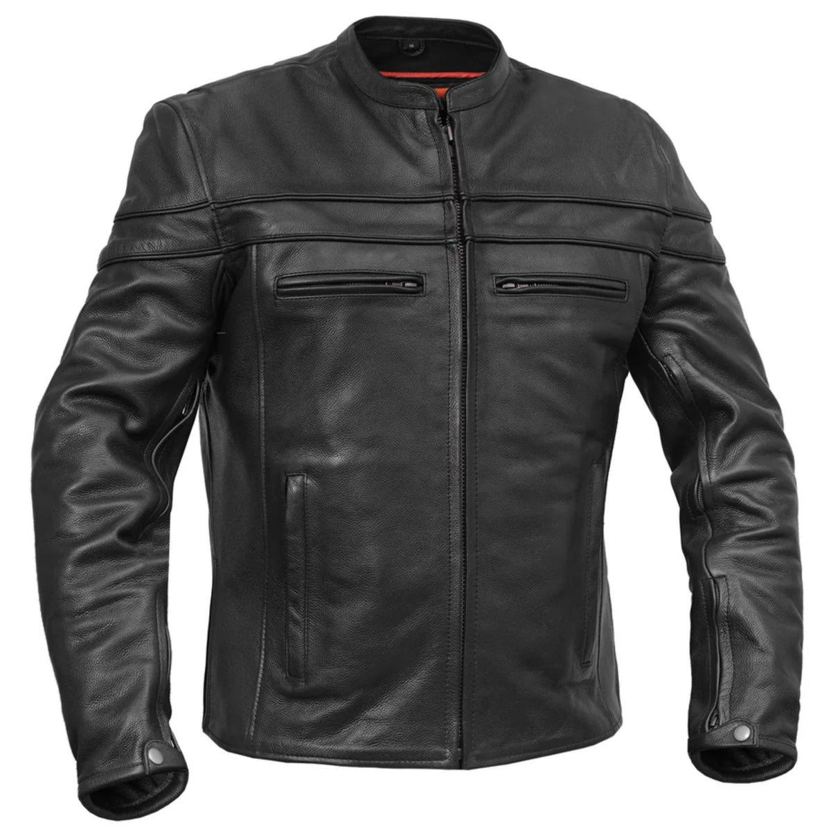 Speedster™ Men's Leather Motorcycle Jacket