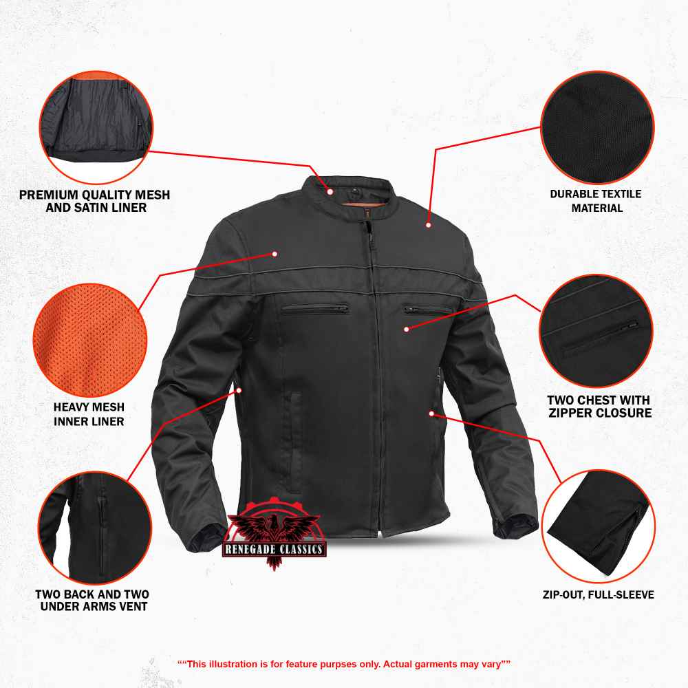 Catalyst™ Men's Textile Motorcycle Jacket