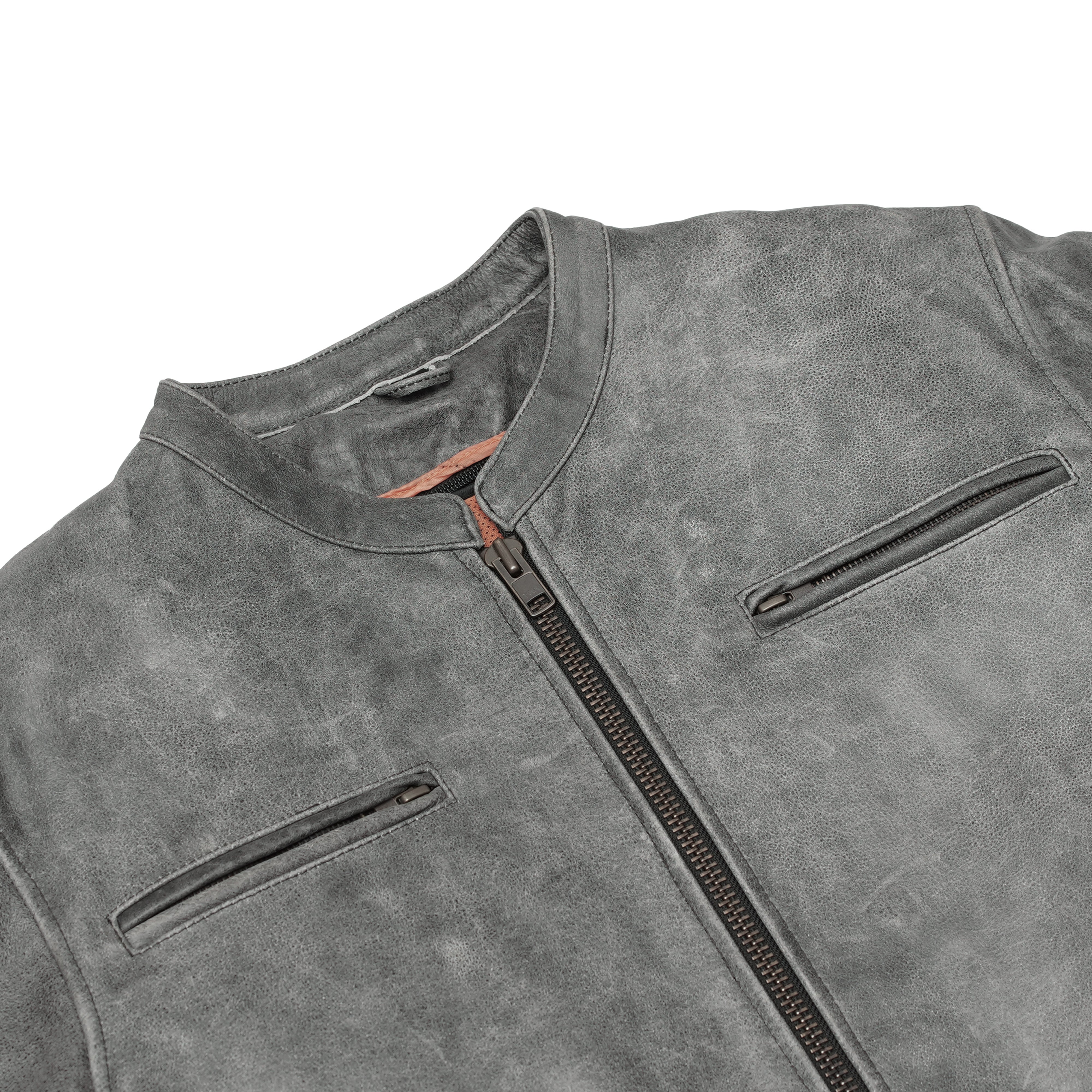 Drifter™ Sporty Leather Motorcycle Jacket