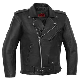 Dawn Rider™ Men's Leather Motorcycle Jacket
