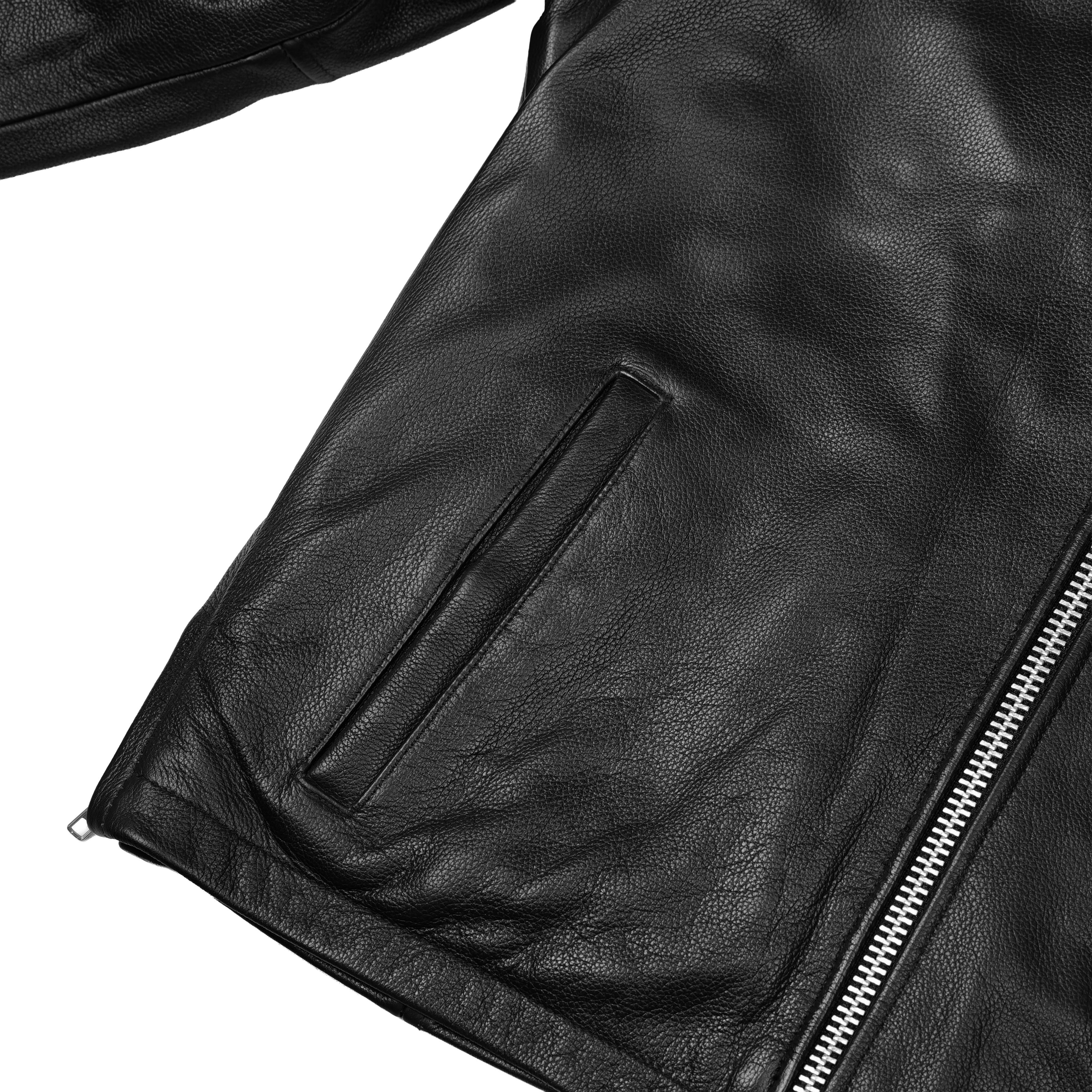 Hoodex™ Men's Black Sporty Cruiser Jacket