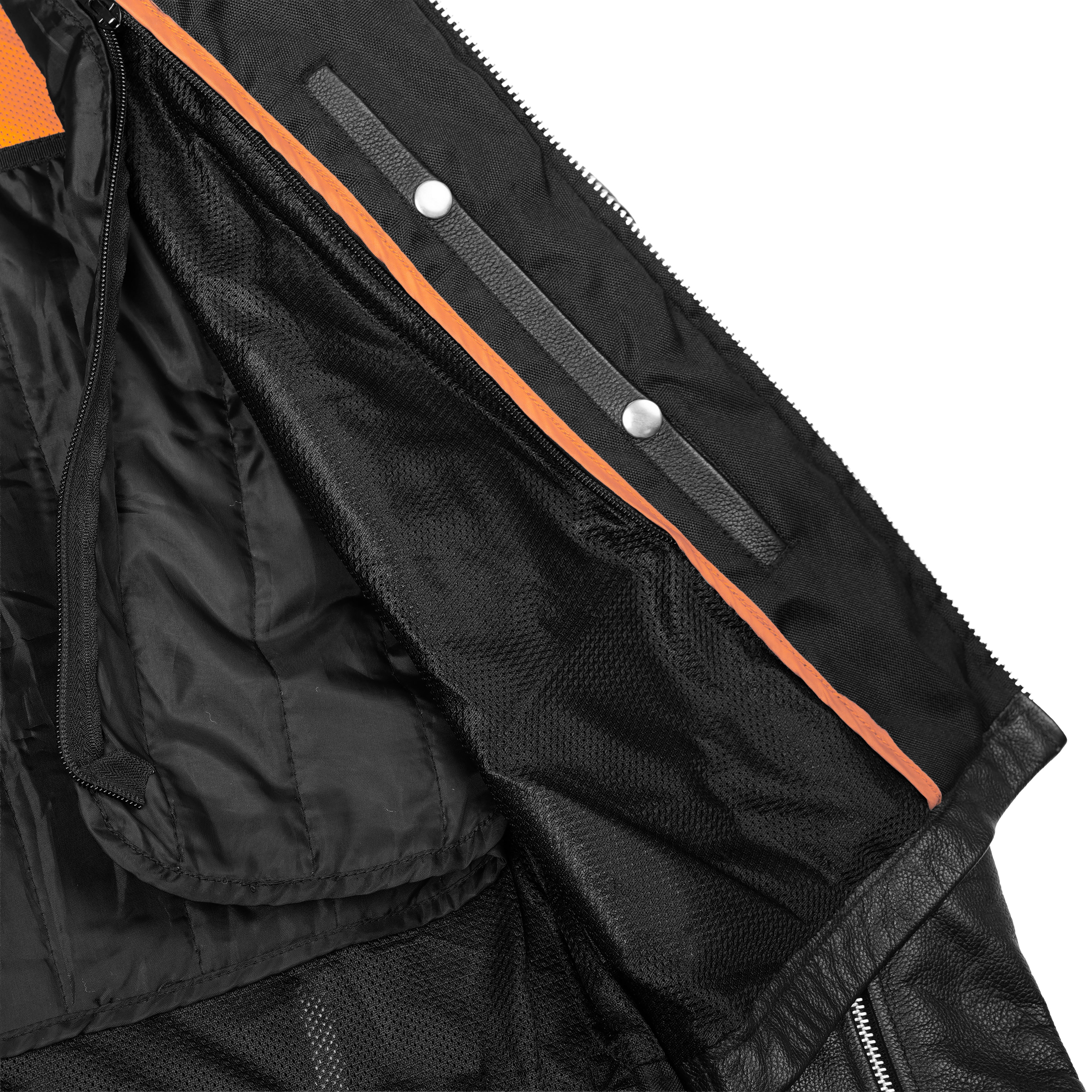 Hoodex™ Men's Black Sporty Cruiser Jacket