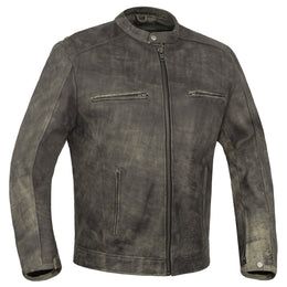 Ruston™ Men's Leather Motorcycle Jacket