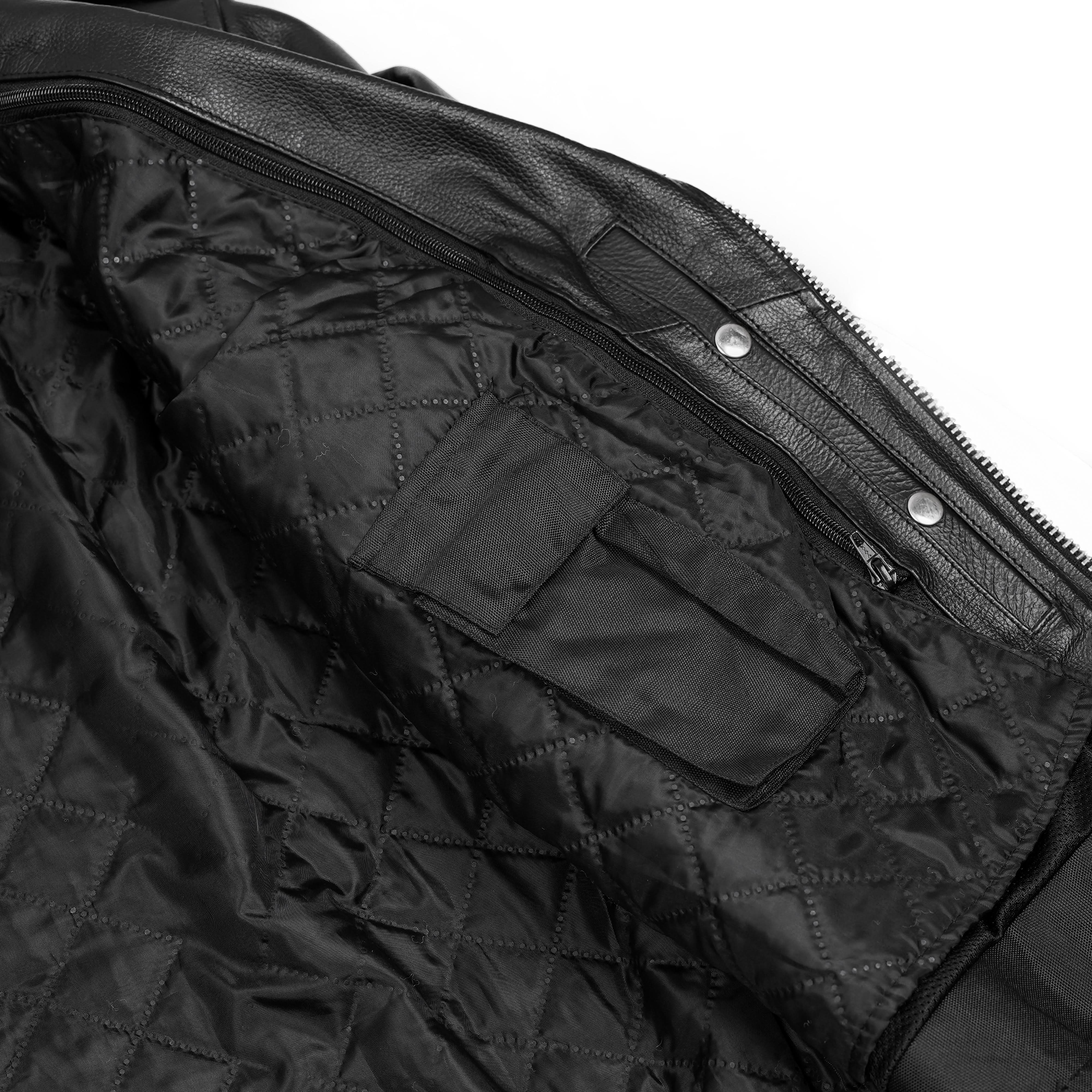 Freedom Rider™ Black Men's Leather Jacket