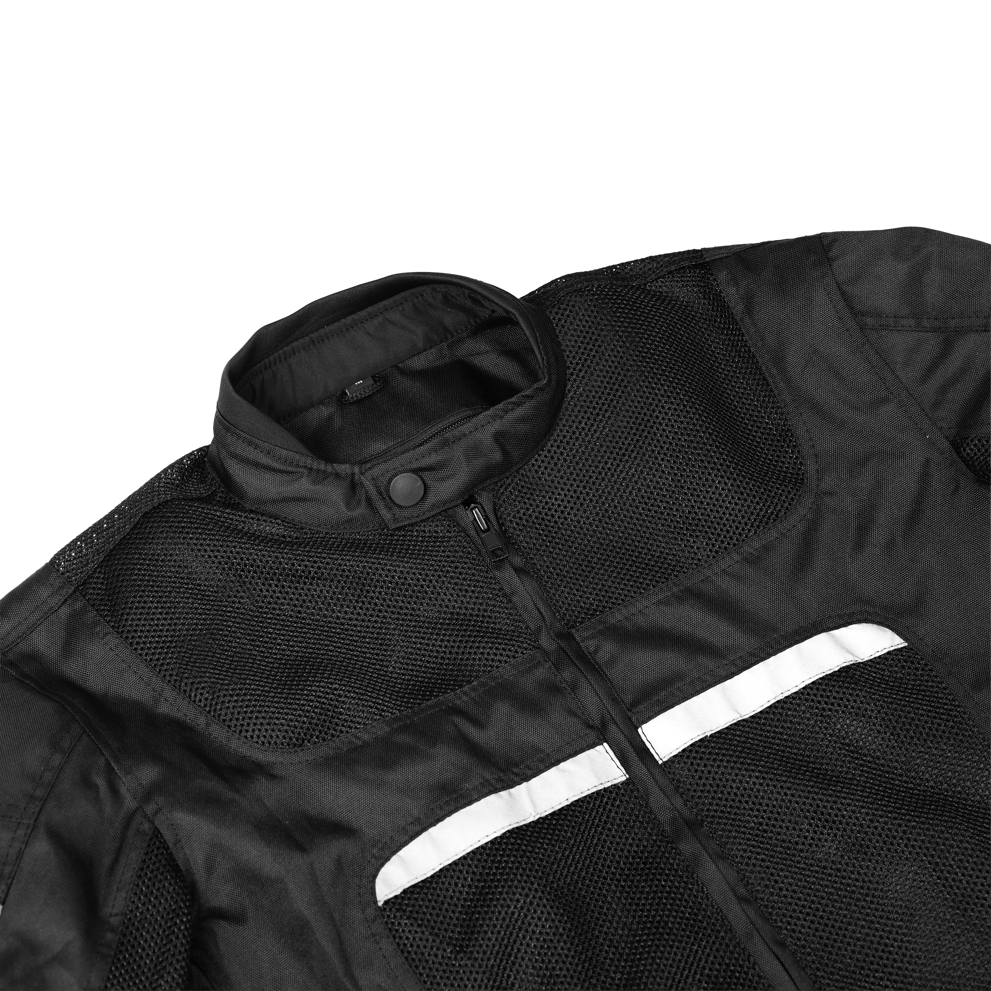 Pulse Racer™ Men's Black Mesh Jacket
