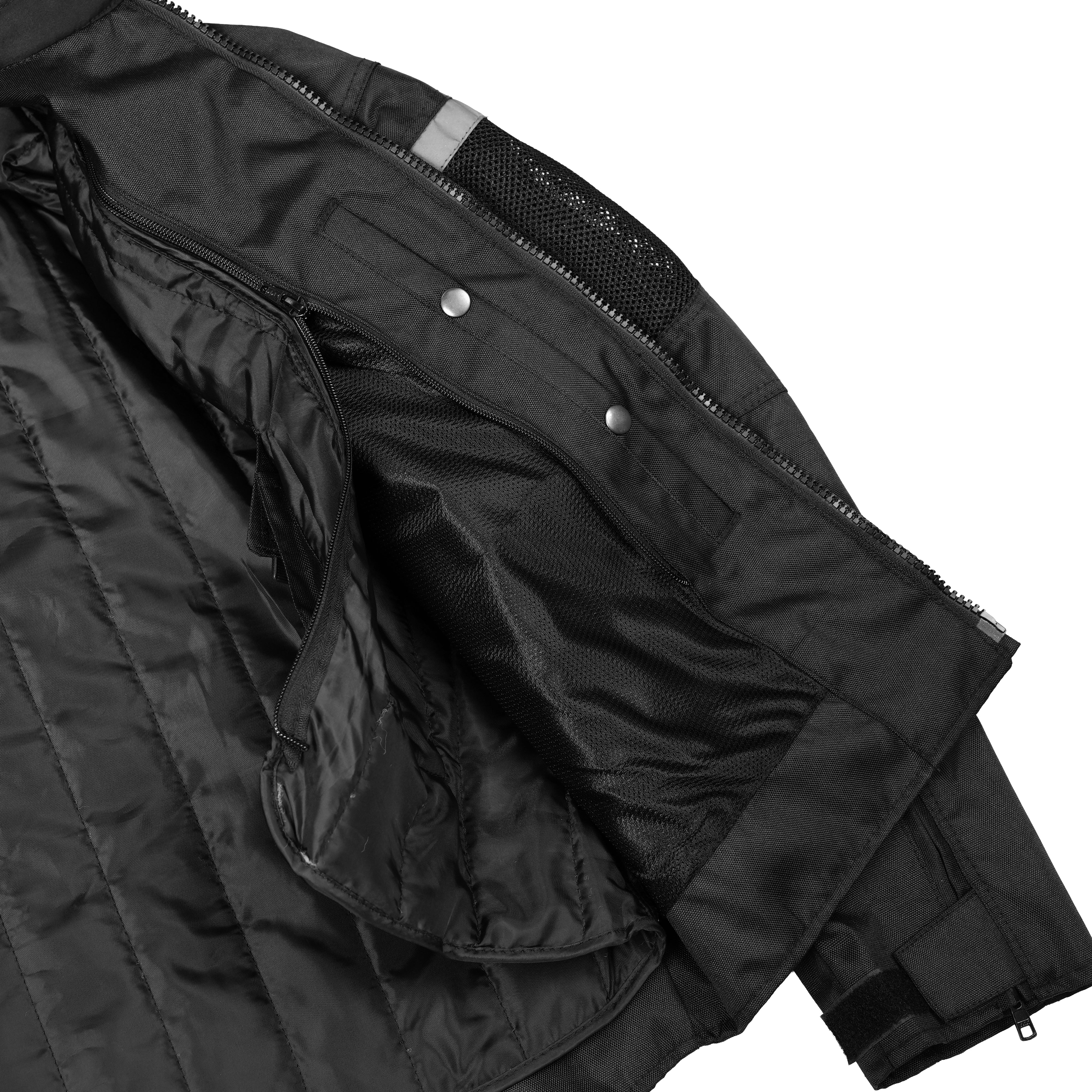 Pulse Racer™ Men's Black Mesh Jacket