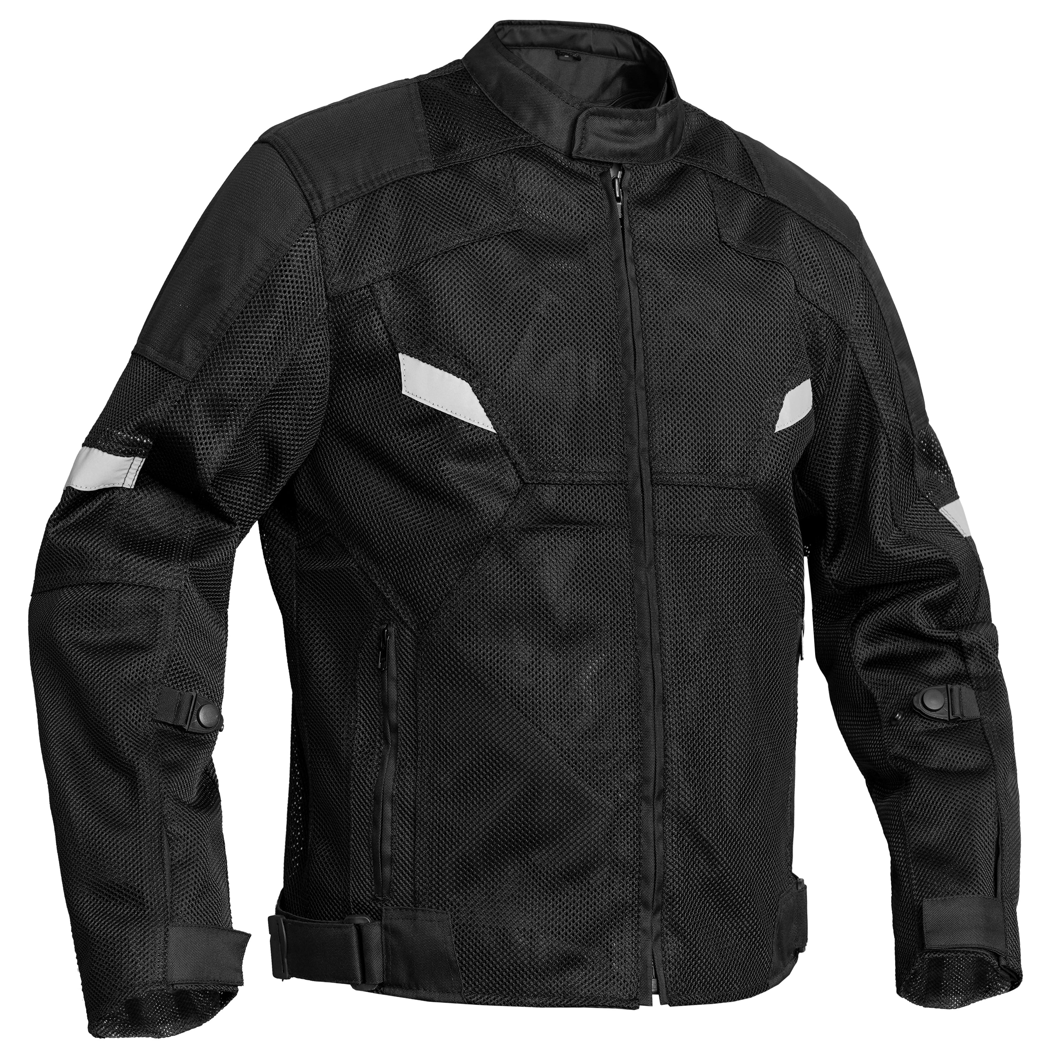 Dynamic™ Mens  Mesh Motorcycle Jacket – Black
