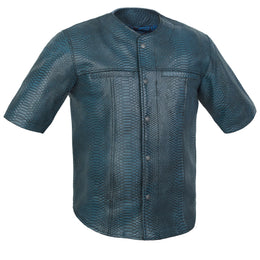 Dracul Men’s Leather Shirt