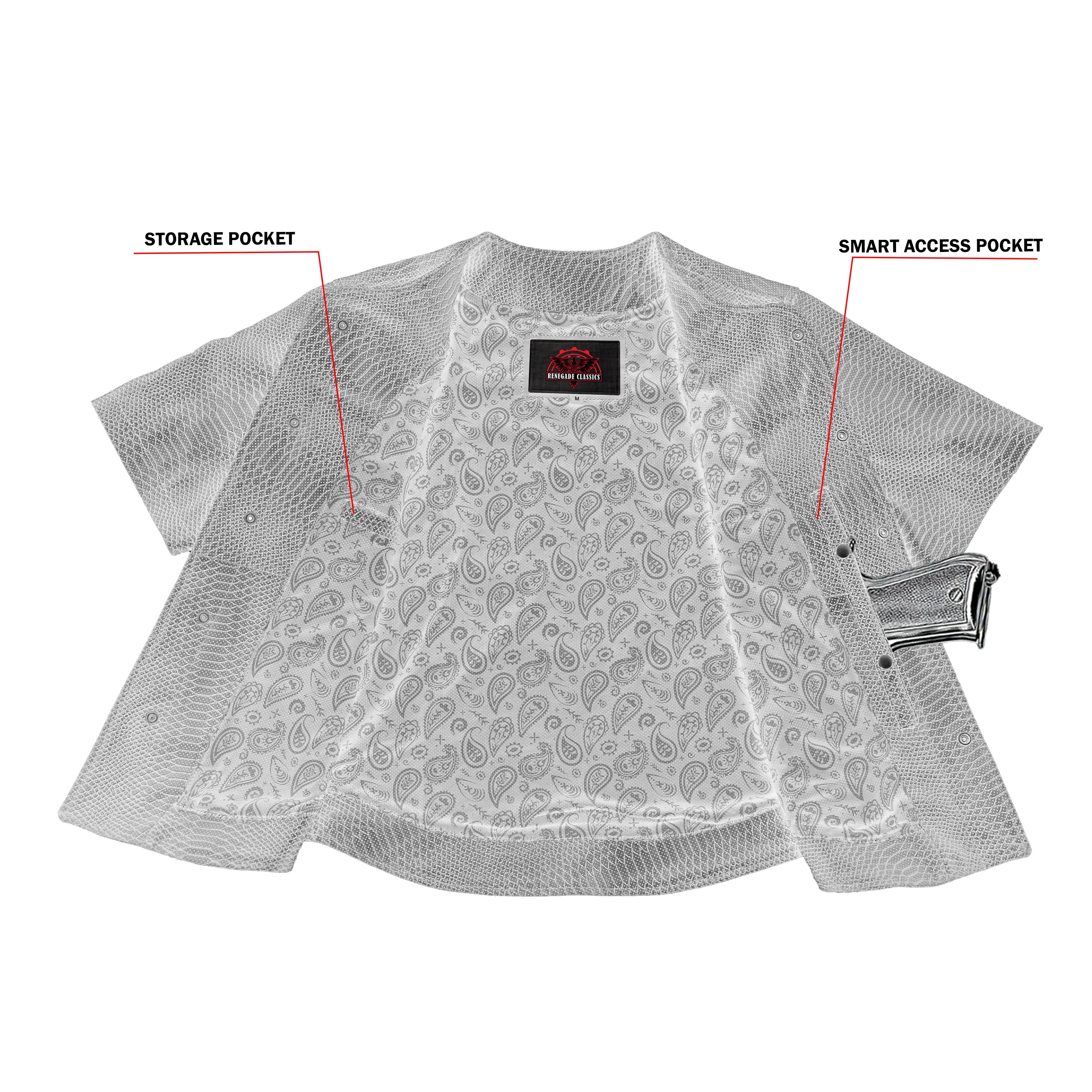 Dracul Men’s Leather Shirt