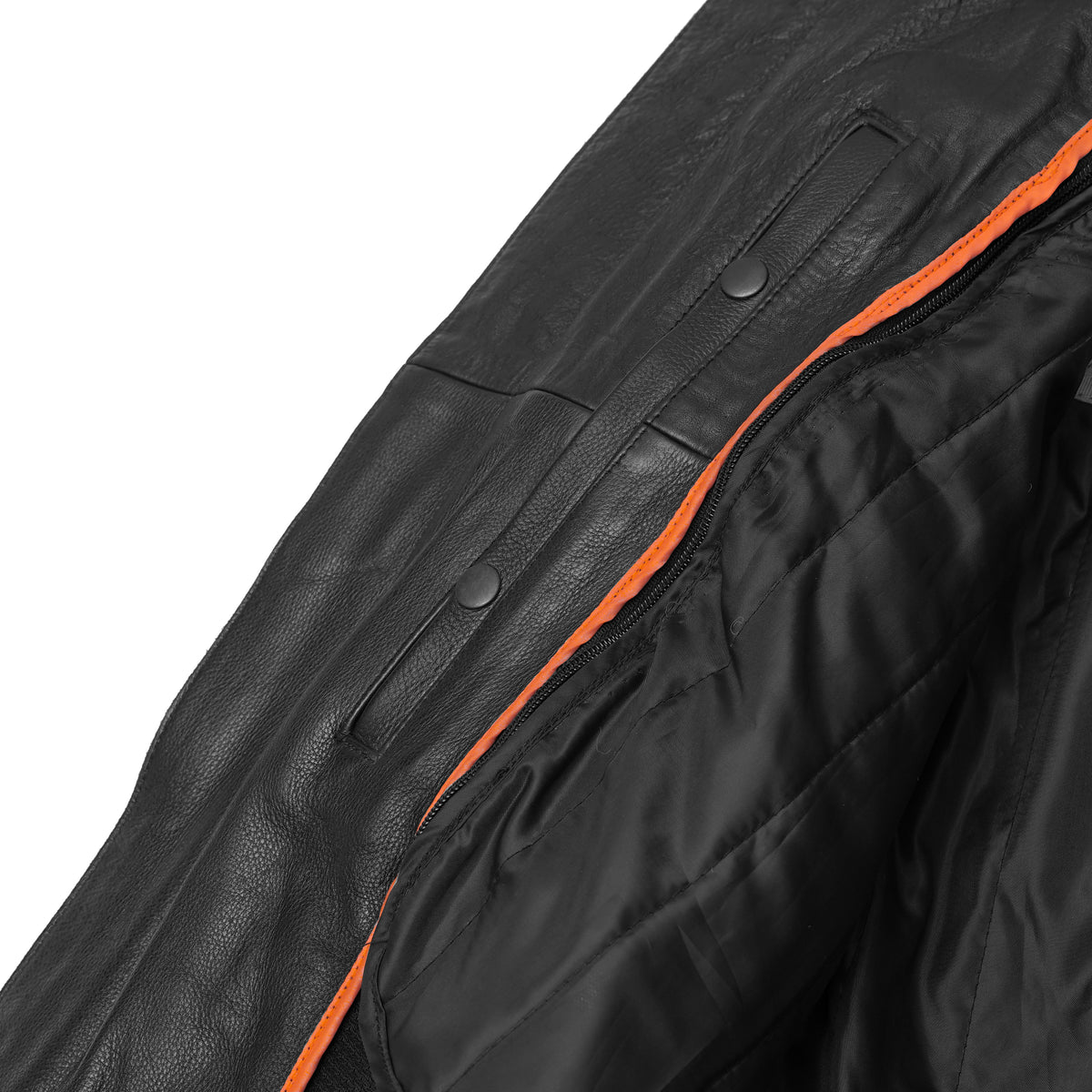 Corsair™ Men's Leather Motorcycle Jacket