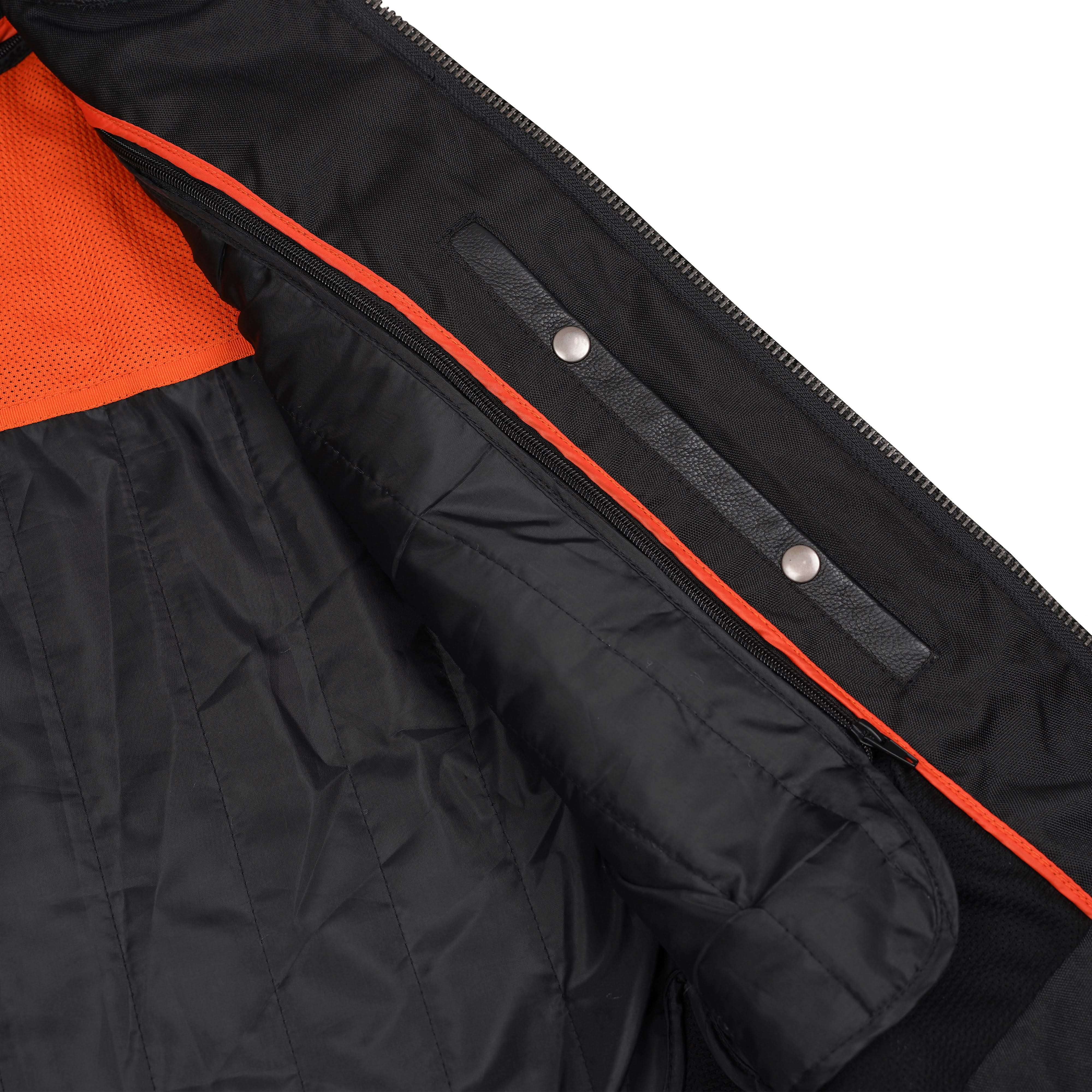 Ashster™ Leather Motorcycle Jacket