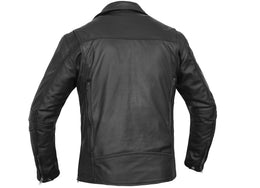 Black Speed™ Men's Motorcycle Leather Jacket