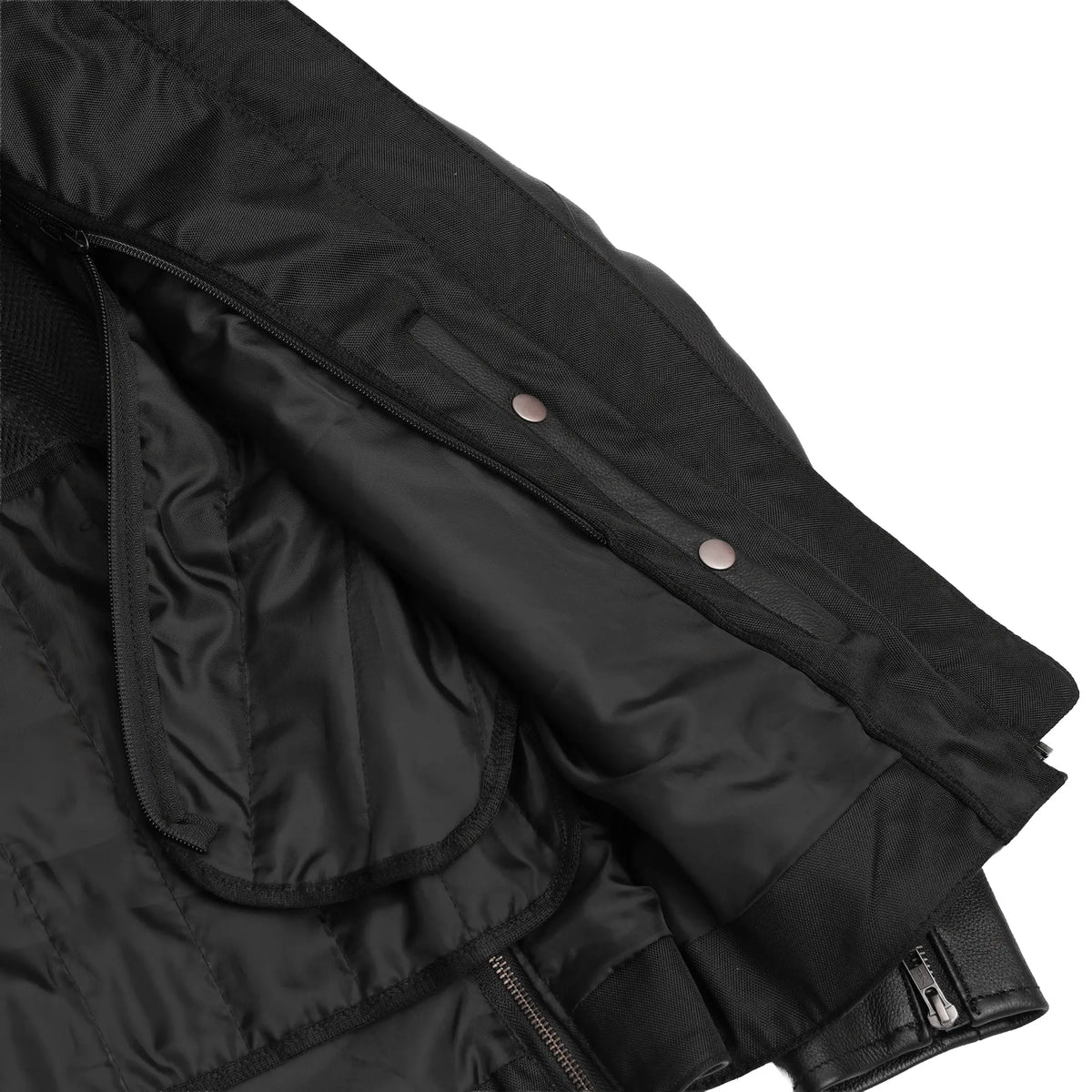 Camille Women's Leather Motorcycle Jacket