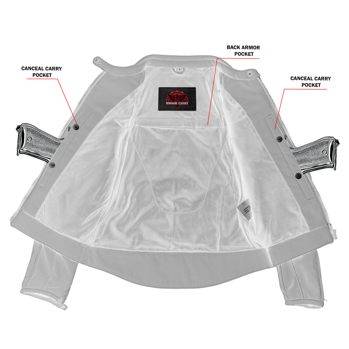 Fannie Women’s Textile Motorcycle Jacket