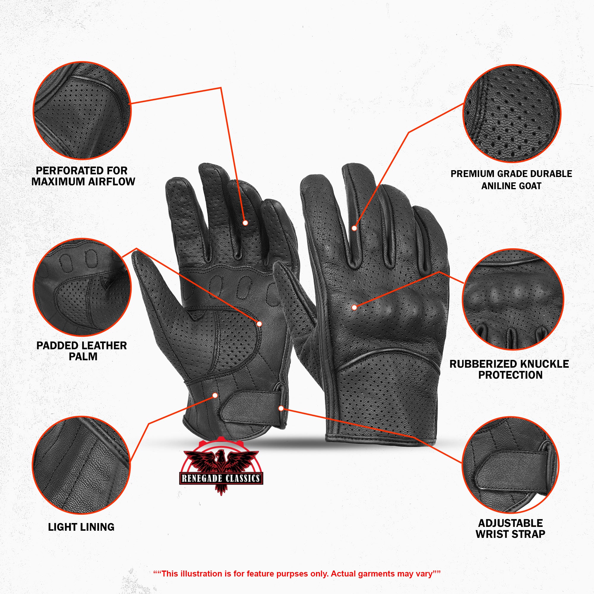 Muskin™ Womens Leather Gloves