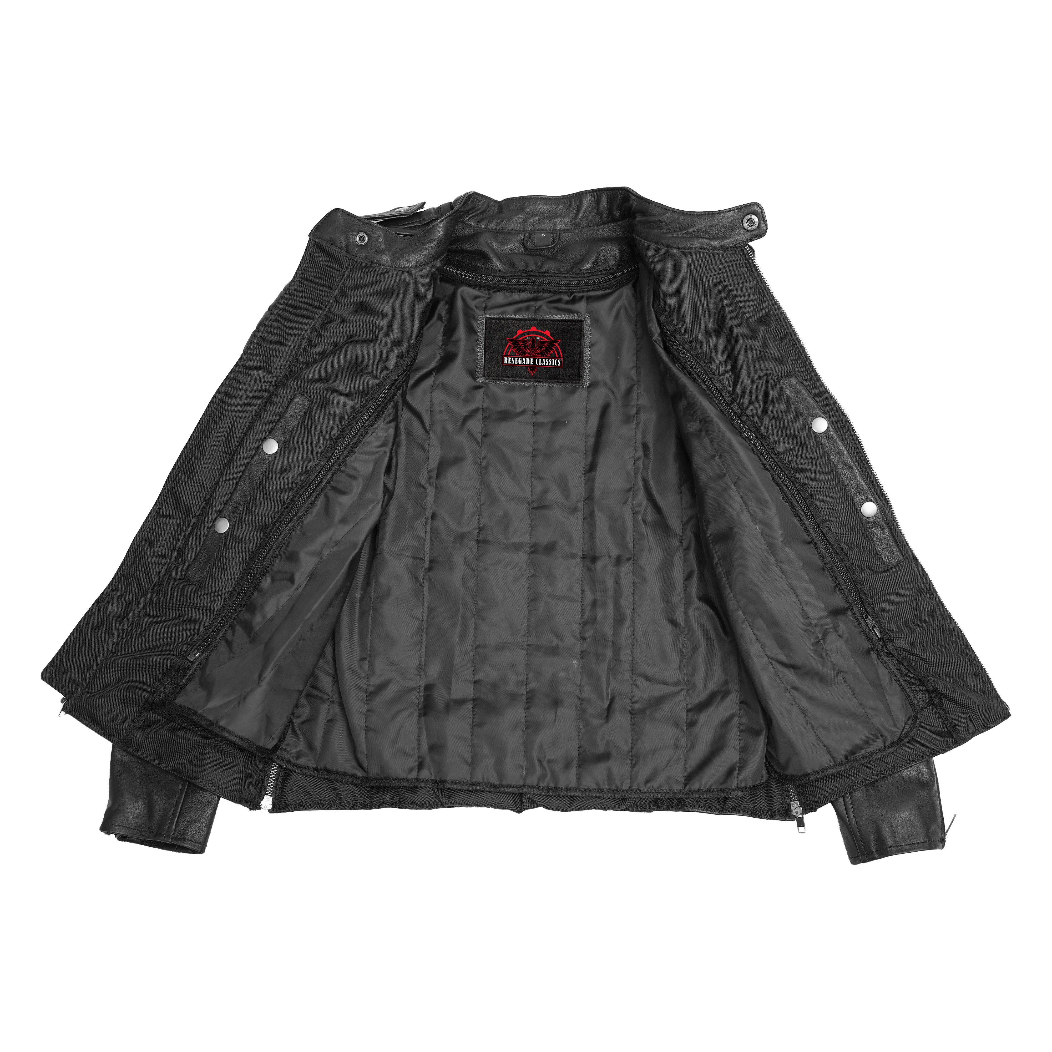 MotoDiva™ Women's Leather Motorcycle Jacket