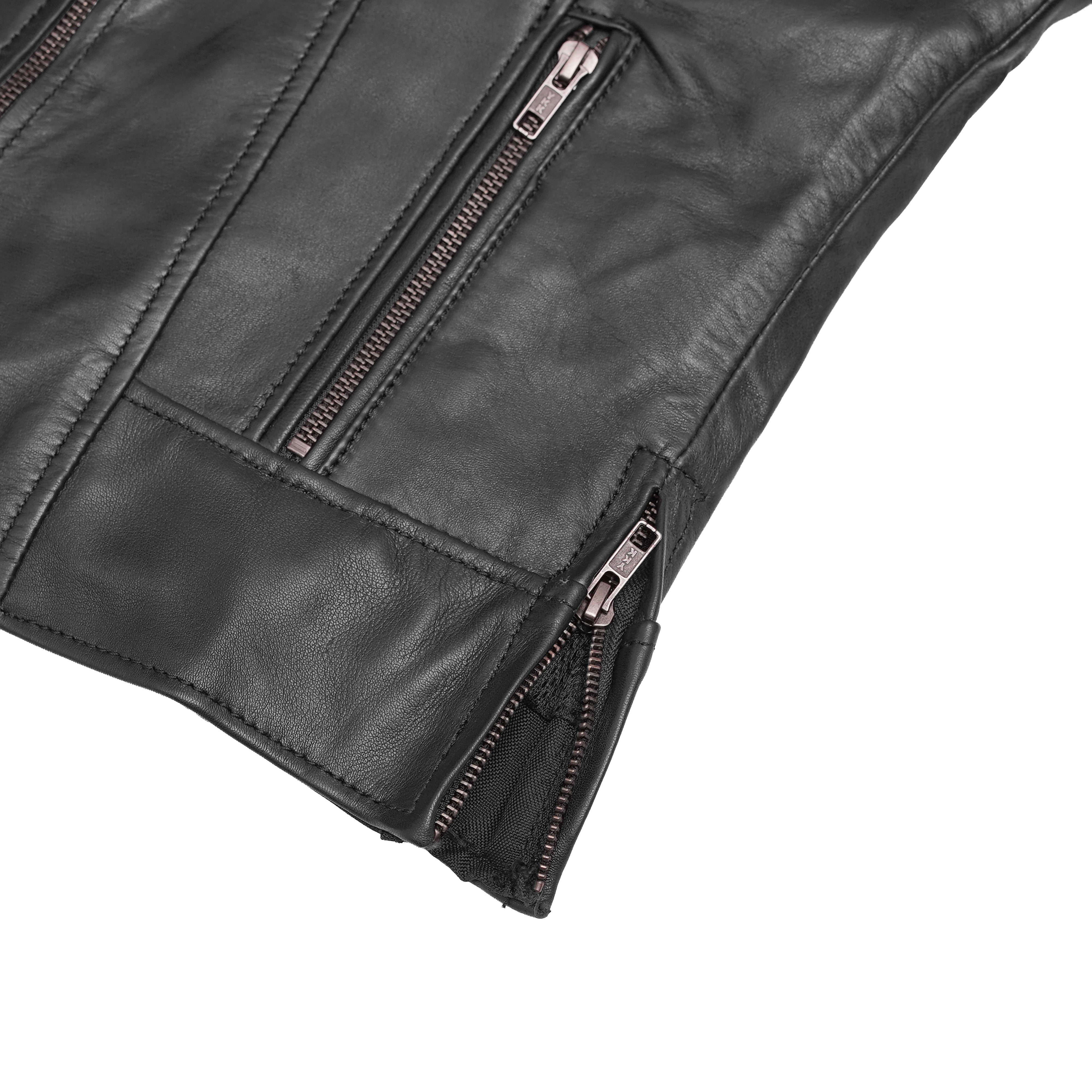 MotoDiva™ Women's Leather Motorcycle Jacket