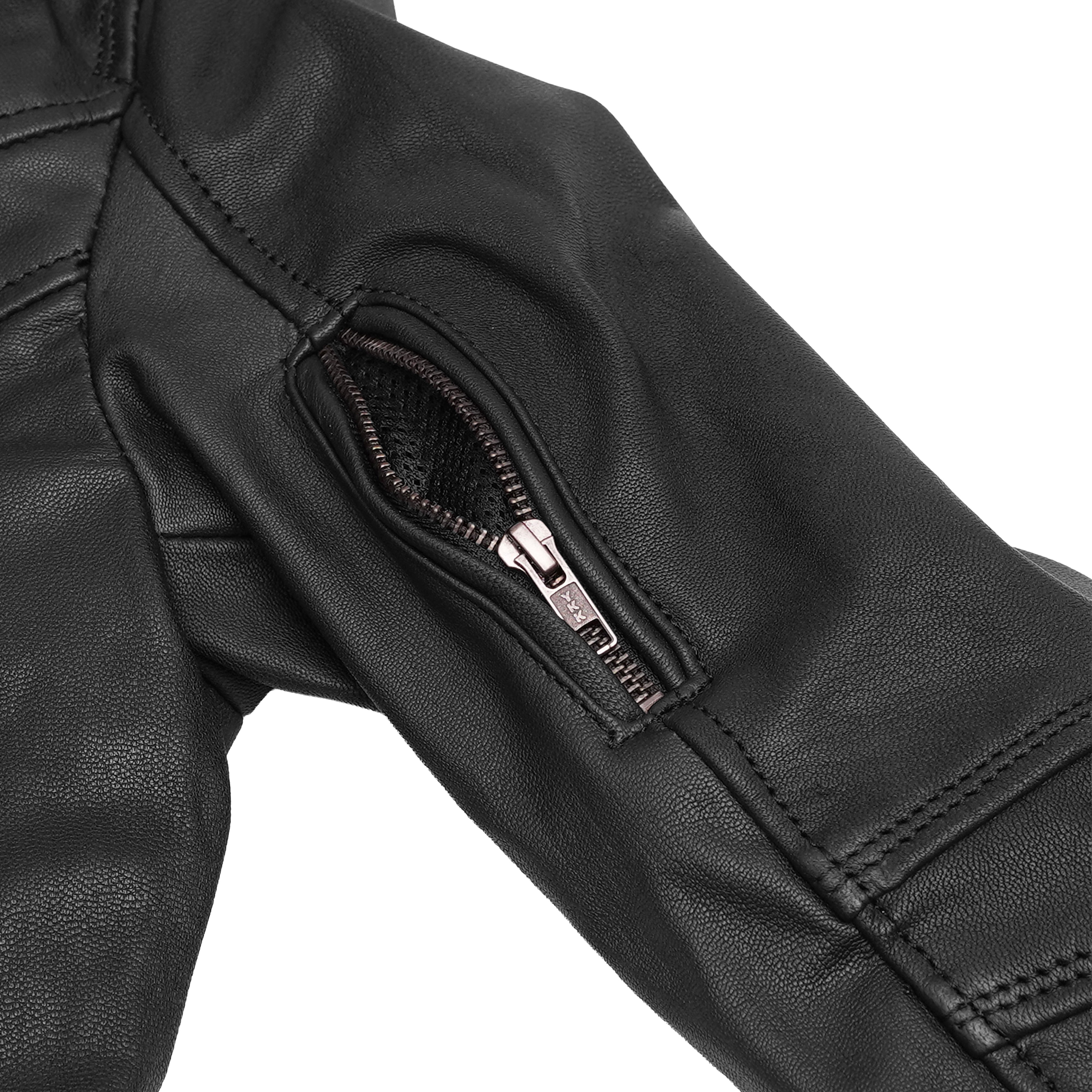 Tempest Women's Leather Motorcycle Jacket