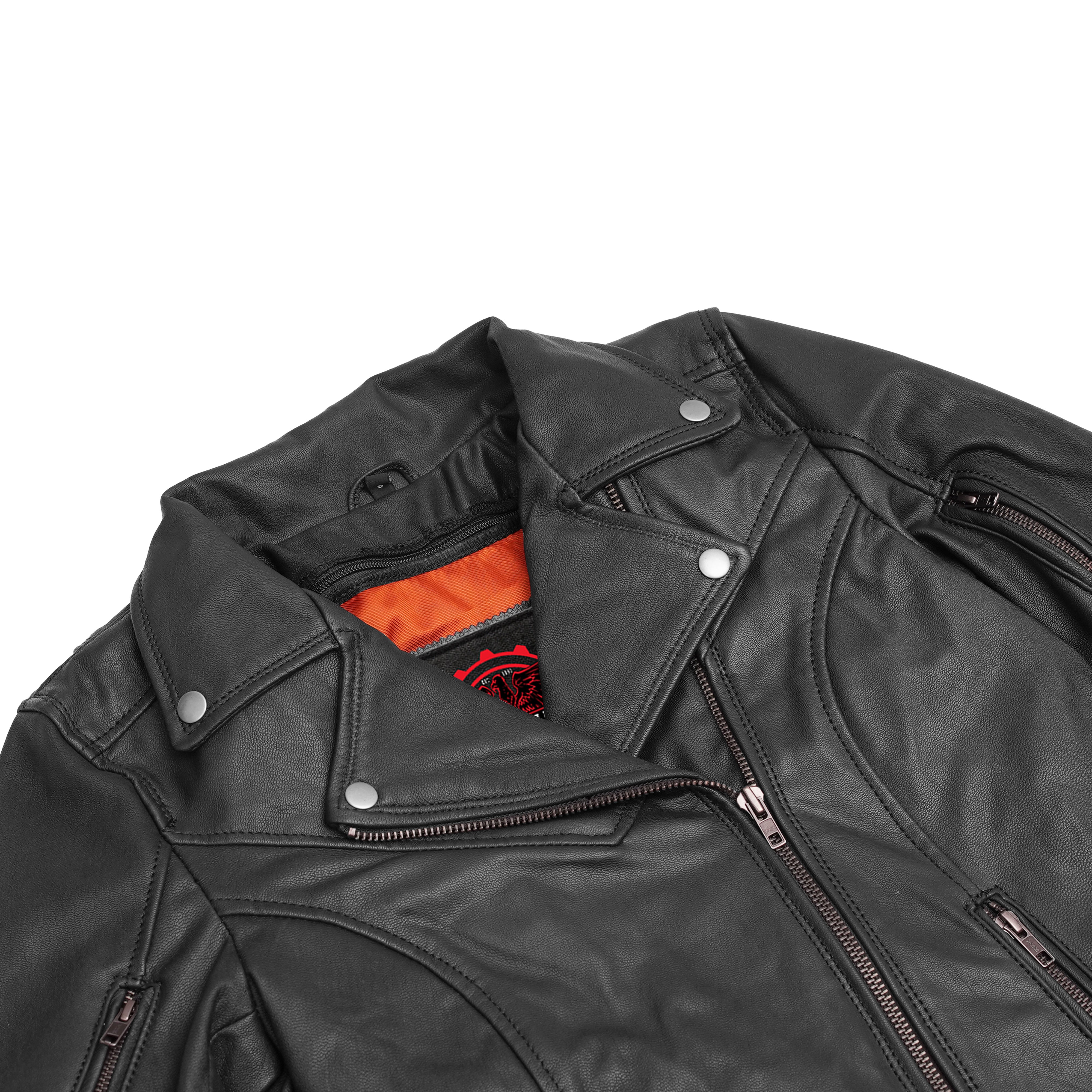 Tempest Women's Leather Motorcycle Jacket
