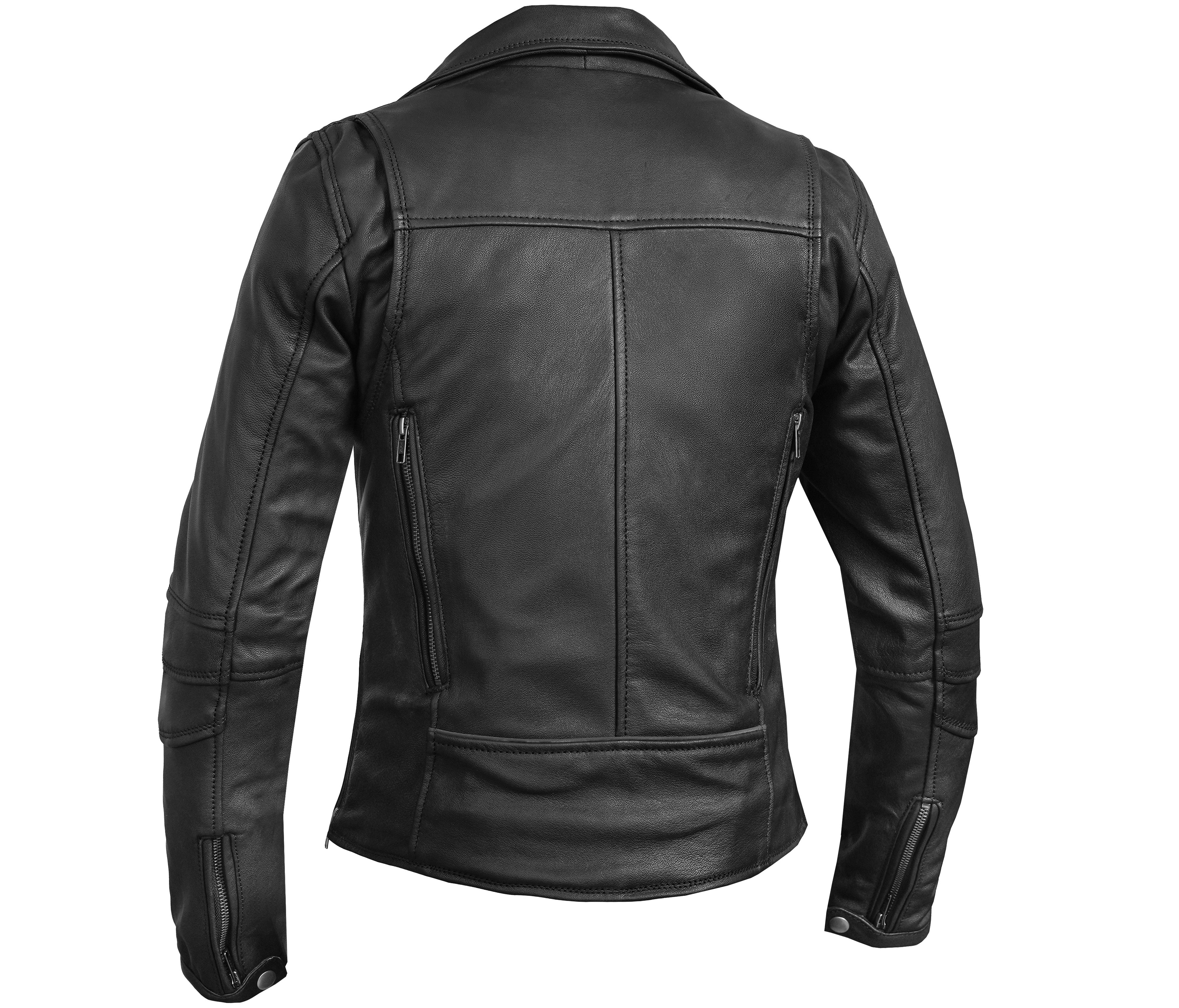 Tempest Women's Leather Motorcycle Jacket