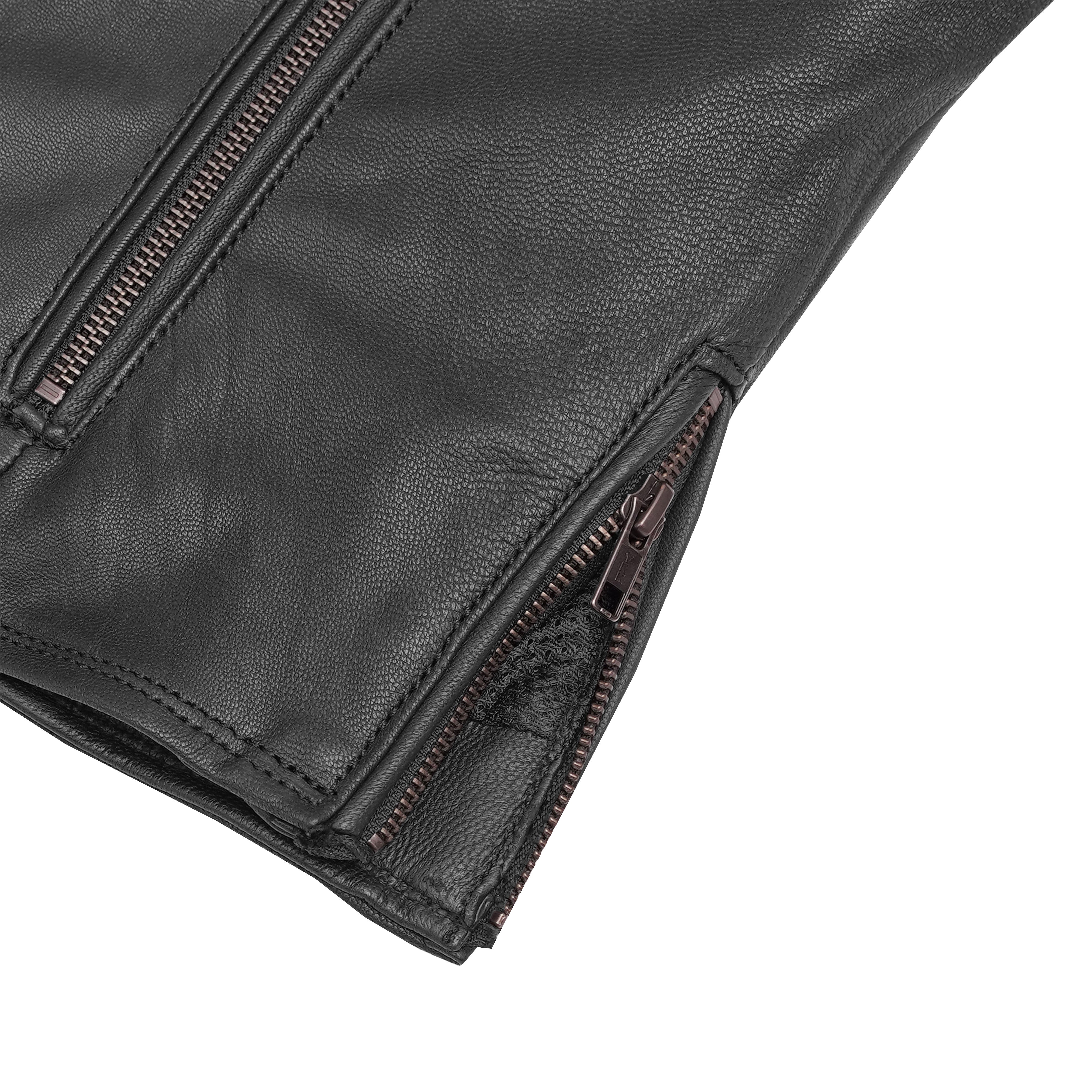 Tempest Women's Leather Motorcycle Jacket