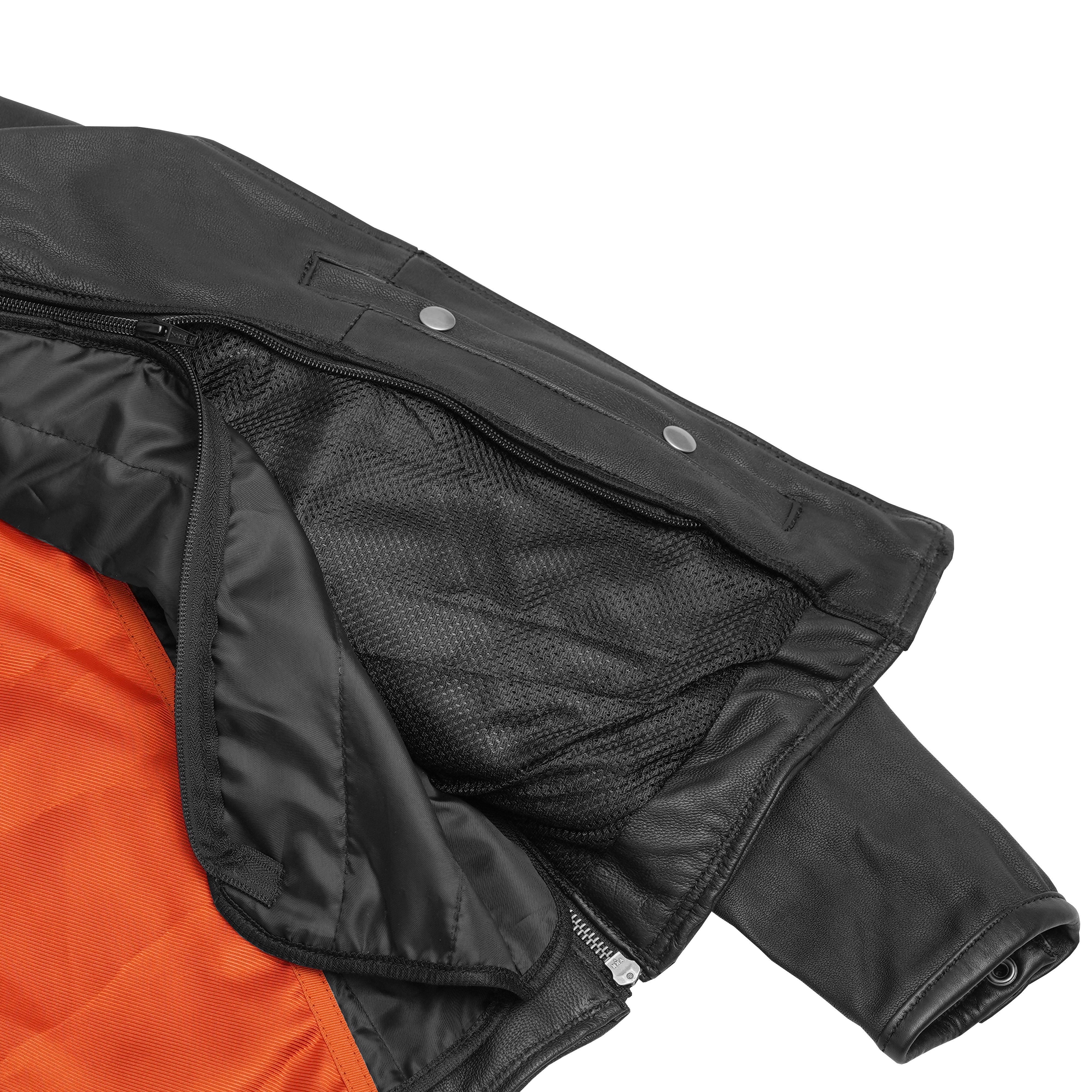 Tempest Women's Leather Motorcycle Jacket