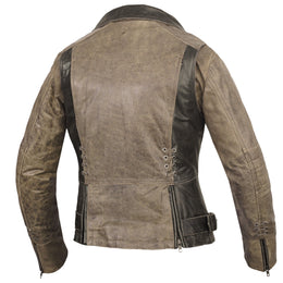 Fusion Flow™ Women's Leather Motorcycle Jacket
