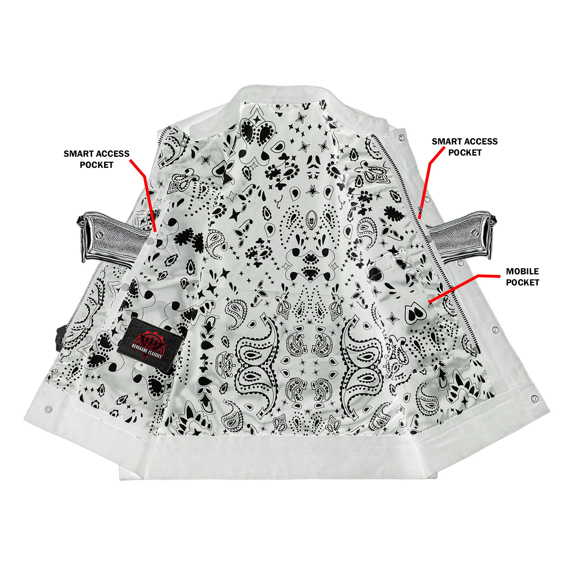 Strongarm™ Men's  canvas textile vest