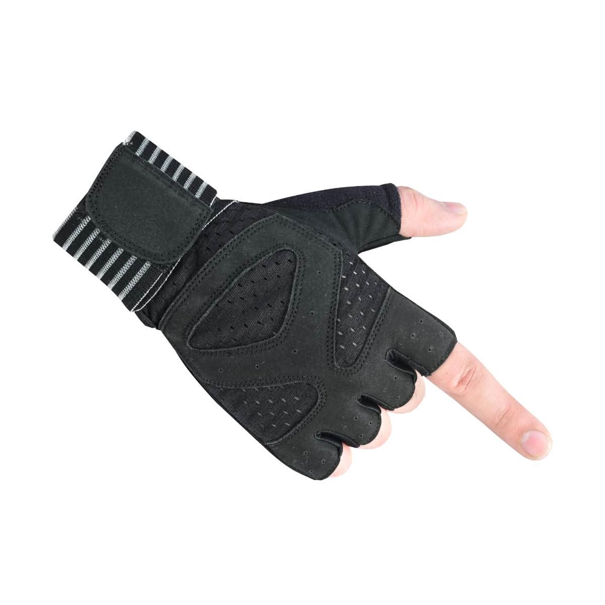 Power Palm Weightlifting and Gym Workout Glove Black Renegade Classics
