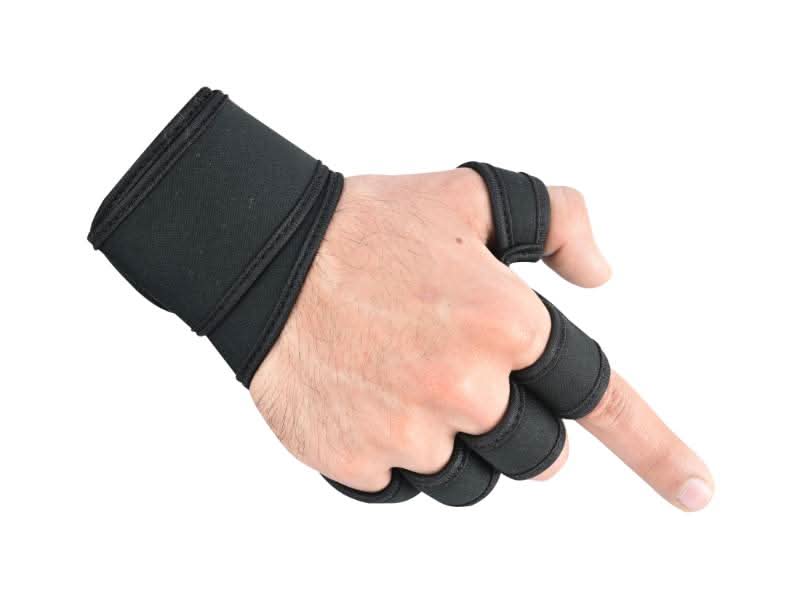 Full Life Black Cross Training Gym Glove Renegade Classics
