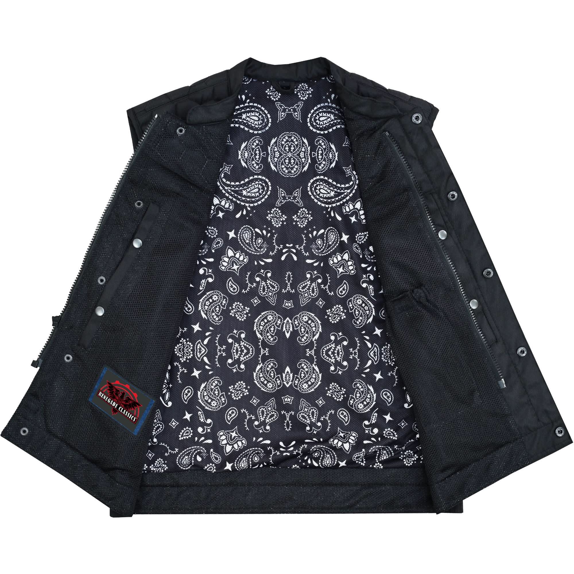 Mesh Heat™ Men's Black Mesh Textile Vest