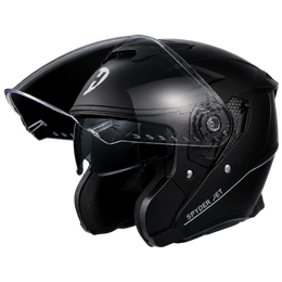 D.O.T. & ECE Daytona Spyder Jet- Dull Black