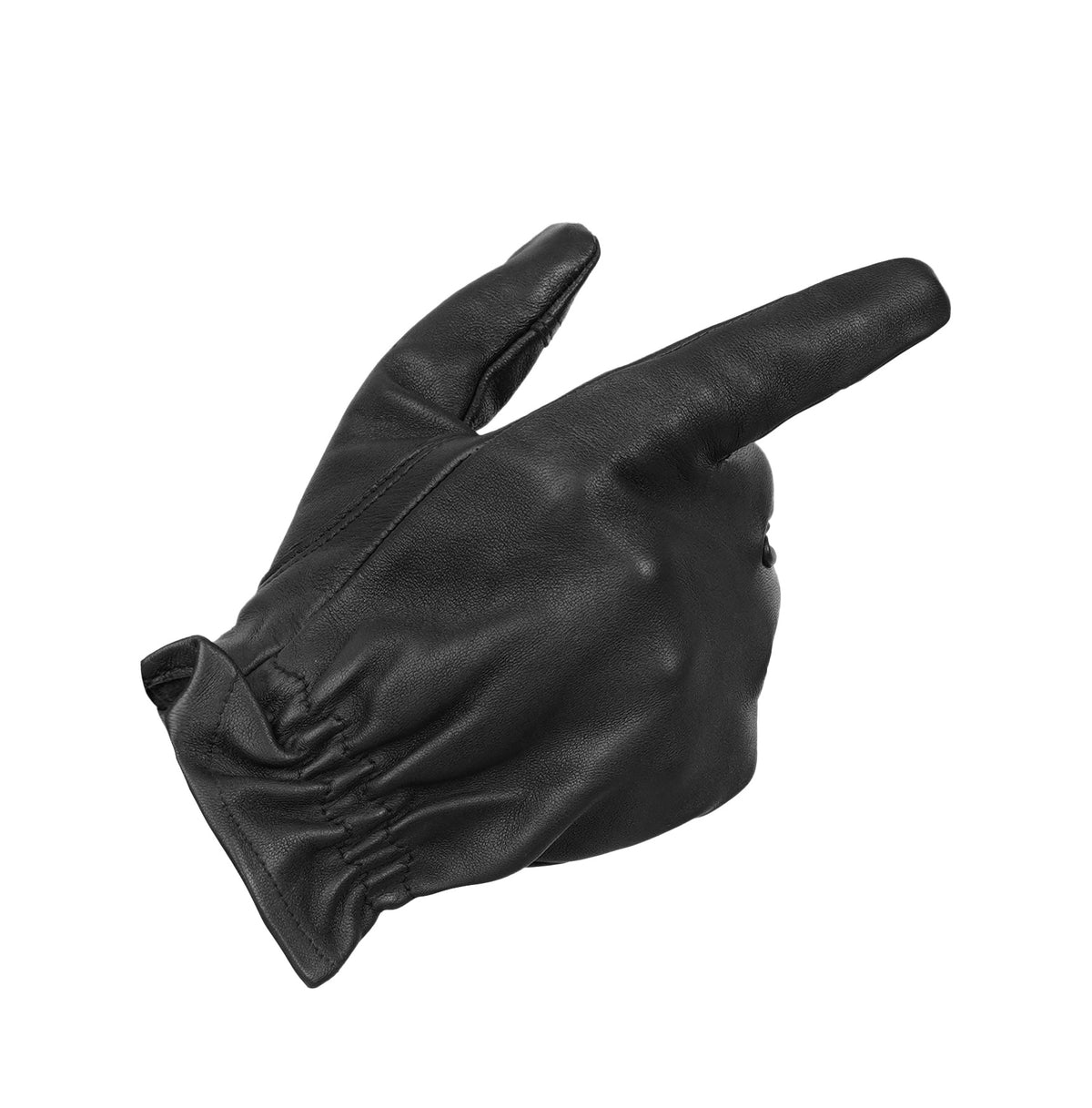 Dark Horn™ Men's leather gloves – Black