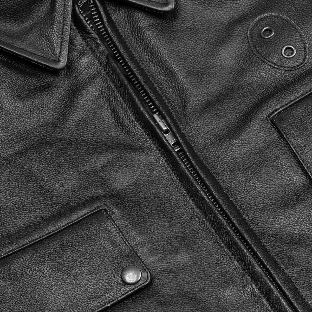 Dark Rebel™ Men’s Leather Motorcycle Jacket