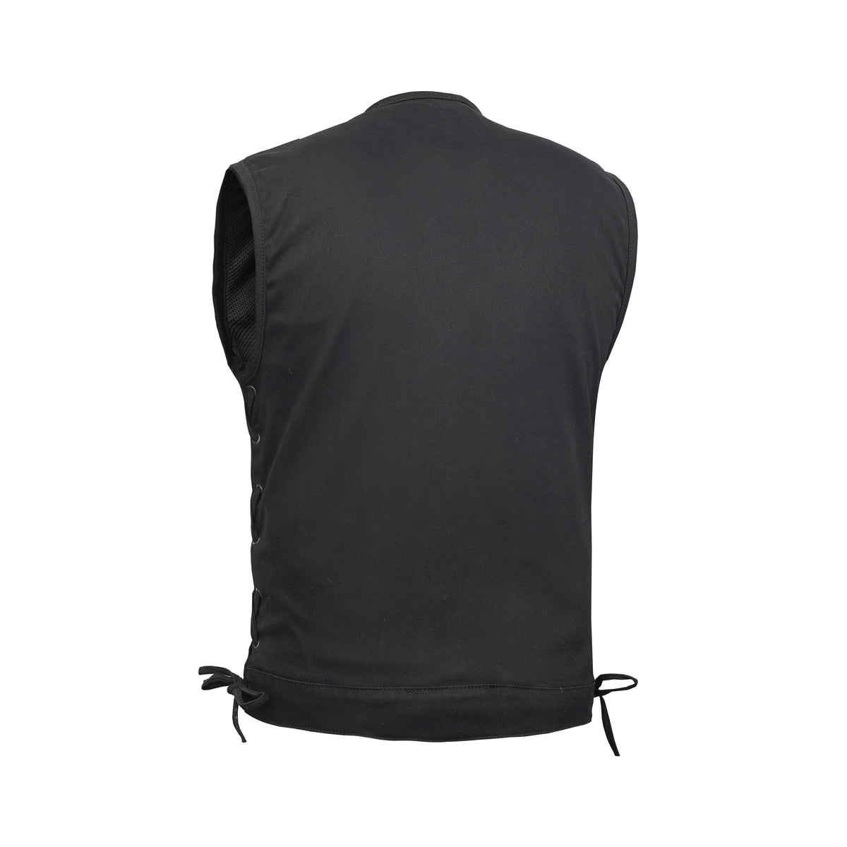 Dark Terrain™ Mens Denim Motorcycle Vest