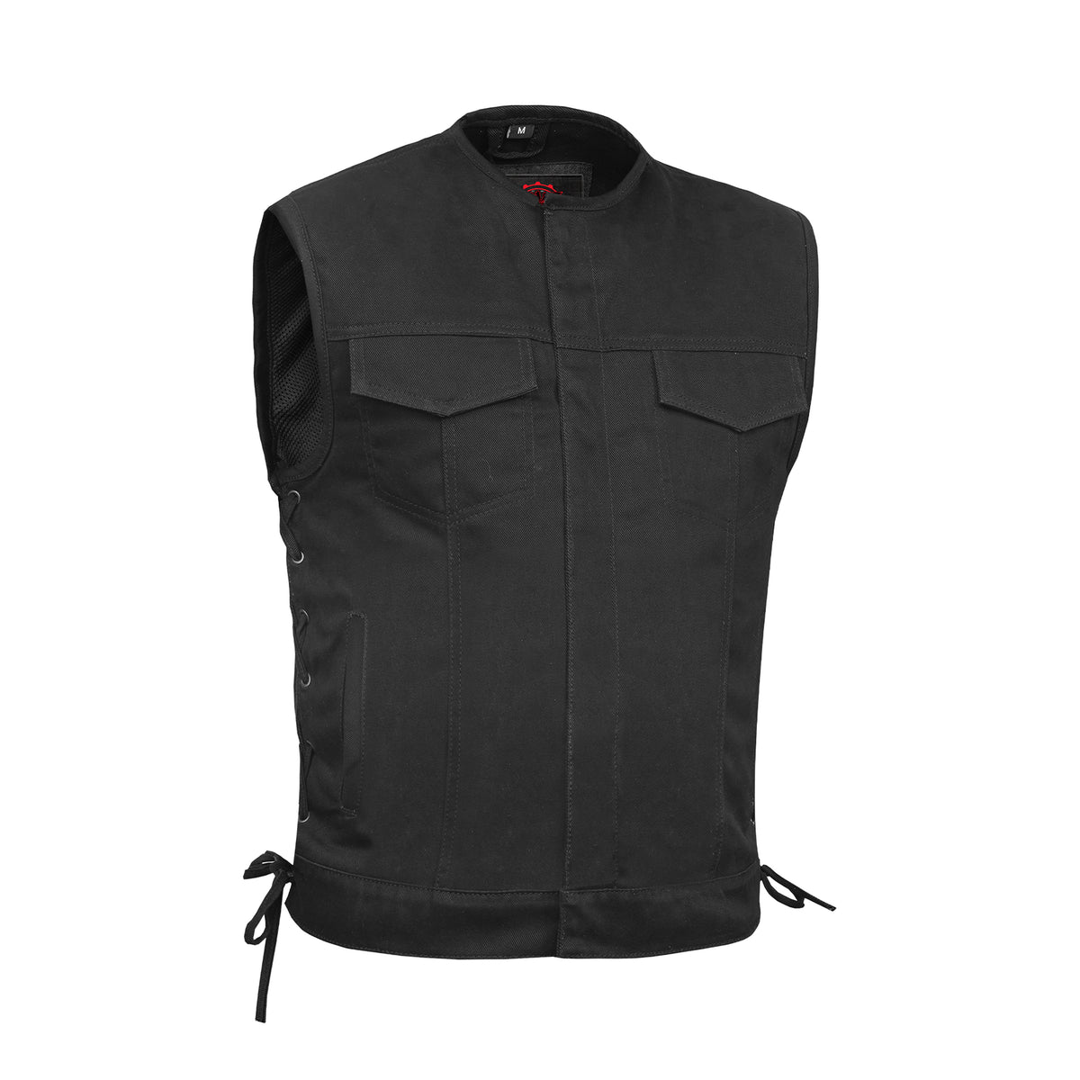 Dark Terrain™ Mens Denim Motorcycle Vest