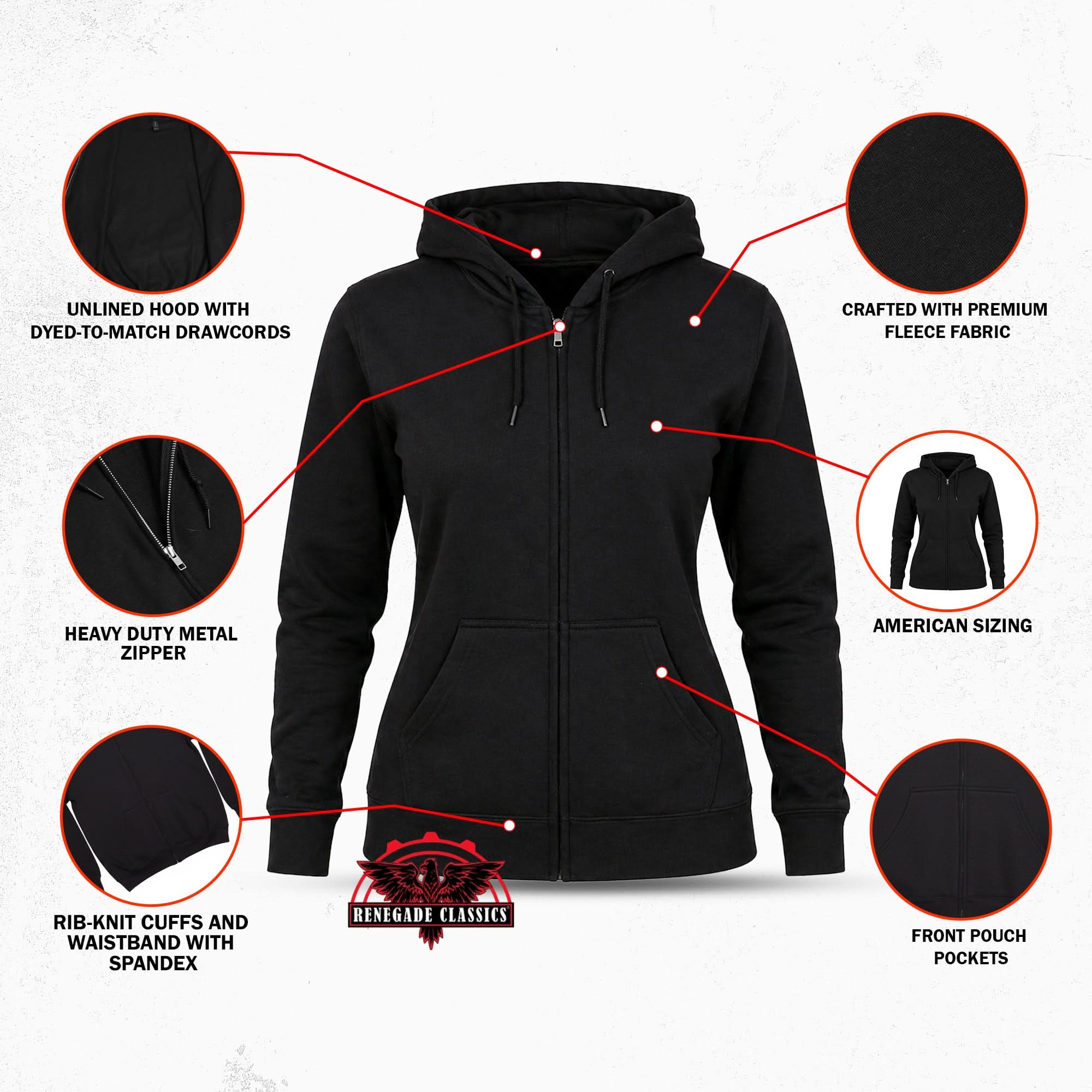 Panther Shadow Womens Textile Hoodie