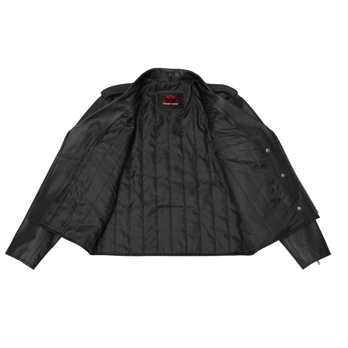 Dawn Rider™ Men's Leather Motorcycle Jacket